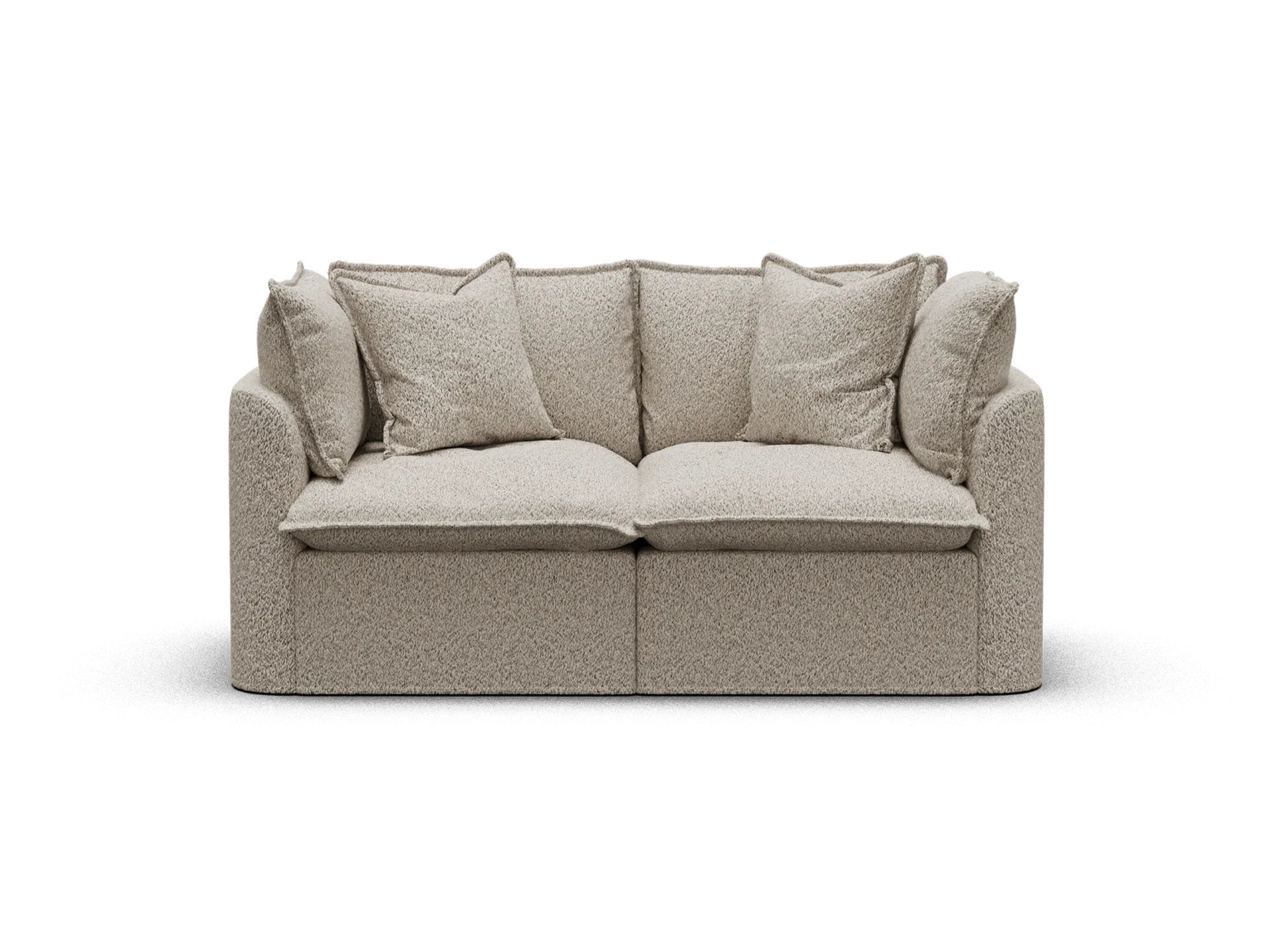 Tamarama Modular Sofa - 2 Sections / Regular / Aussie Latte (Luxe)