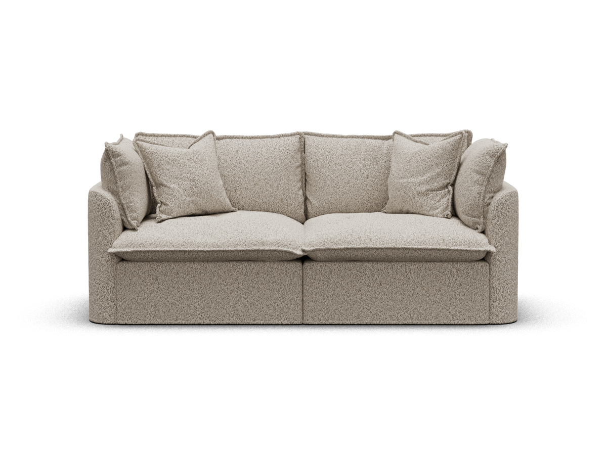 Tamarama Modular Sofa - 2 Sections / Extra Wide / Aussie Latte (Luxe)