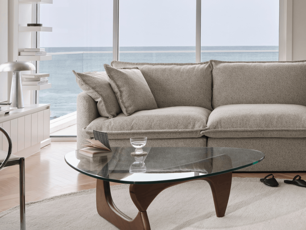 Tamarama Modular Sofa - 2 Sections / Extra Wide / Aussie Latte (Luxe)