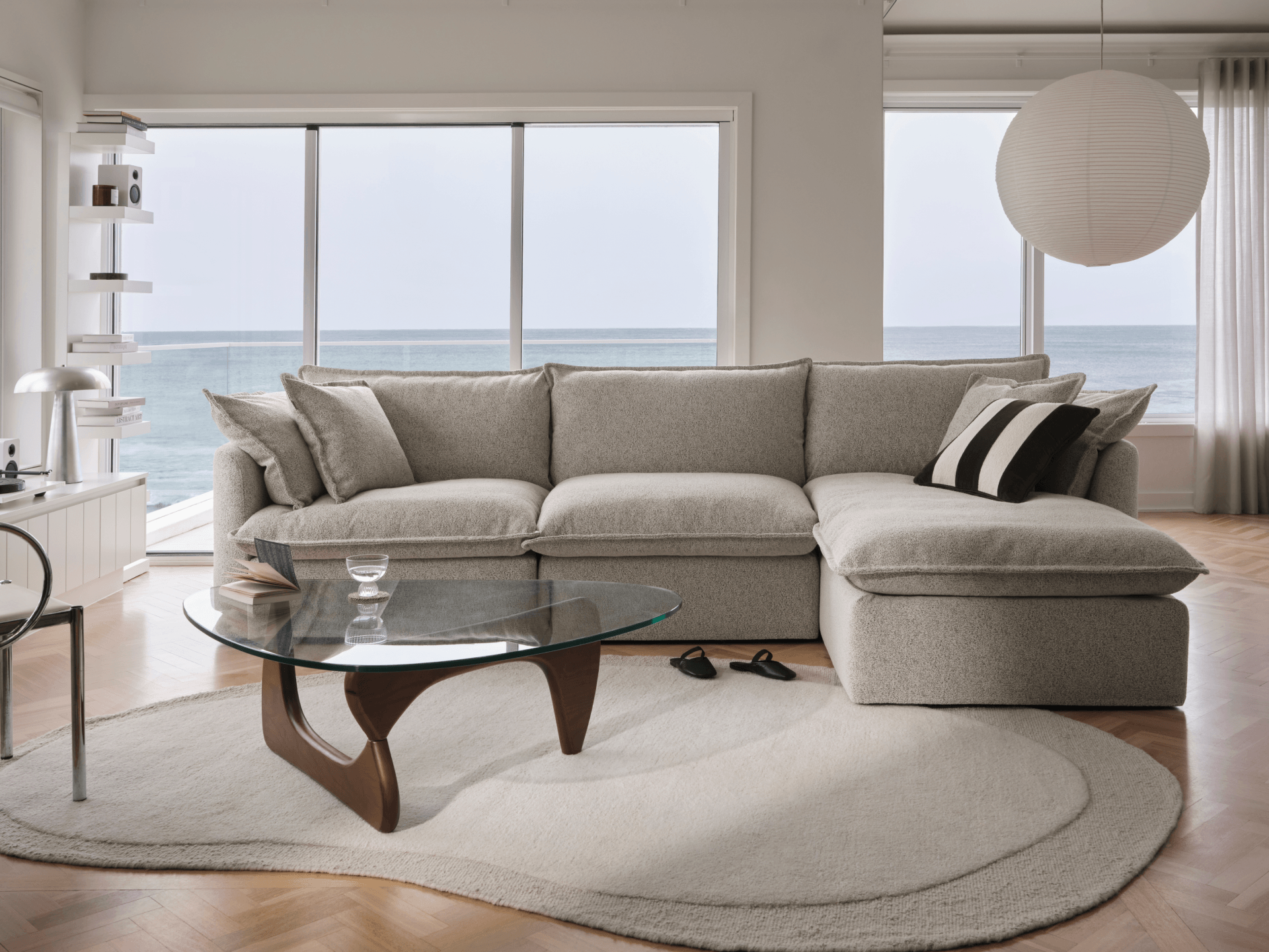 Tamarama Modular Sofa - Regular / 3 Sections / Aussie Latte (Luxe)