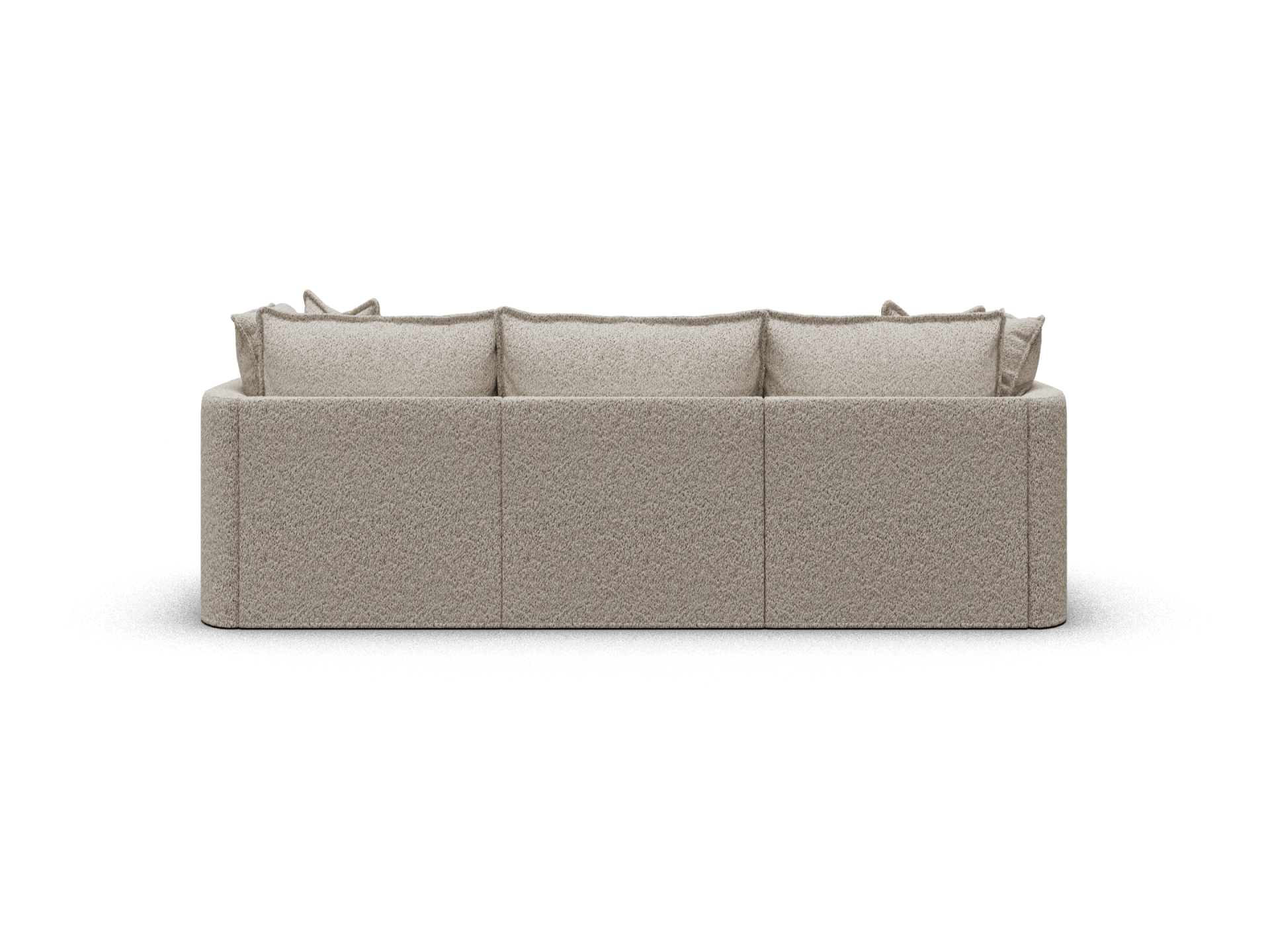 Tamarama Modular Sofa - 3 Sections / Regular / Aussie Latte (Luxe)