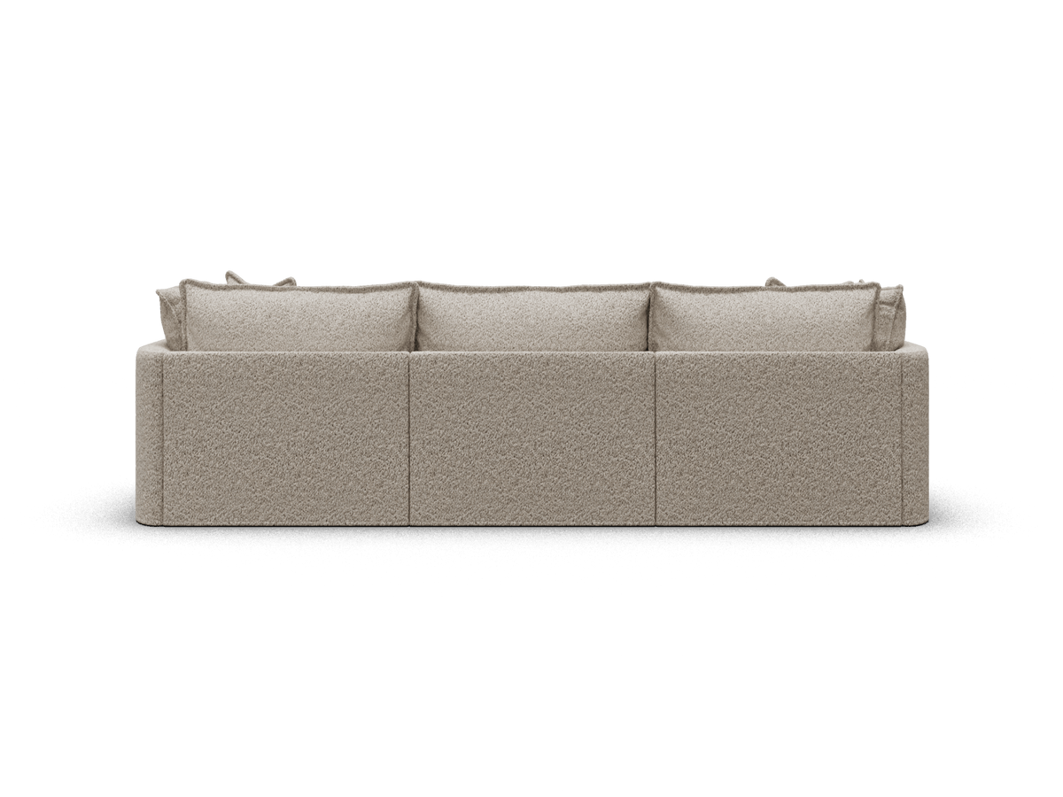Tamarama Modular Sofa - 3 Sections / Extra Wide / Aussie Latte (Luxe)