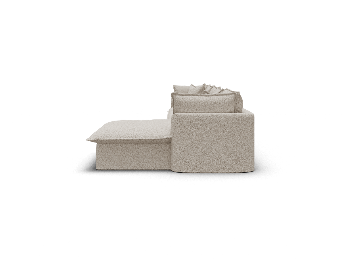Tamarama Modular Sofa - 4 Sections / Regular / Aussie Latte (Luxe)