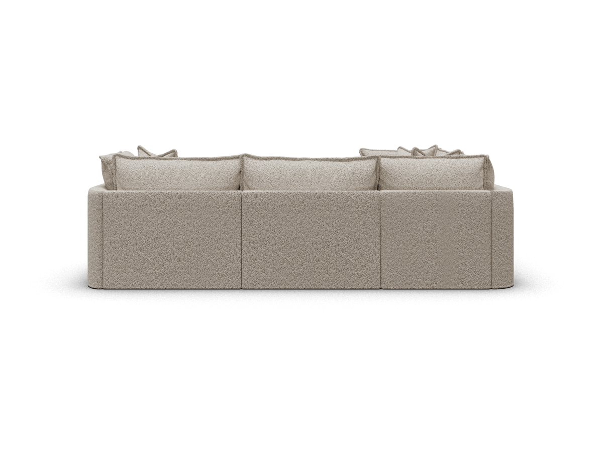Tamarama Modular Sofa - 4 Sections / Extra Wide / Aussie Latte (Luxe)