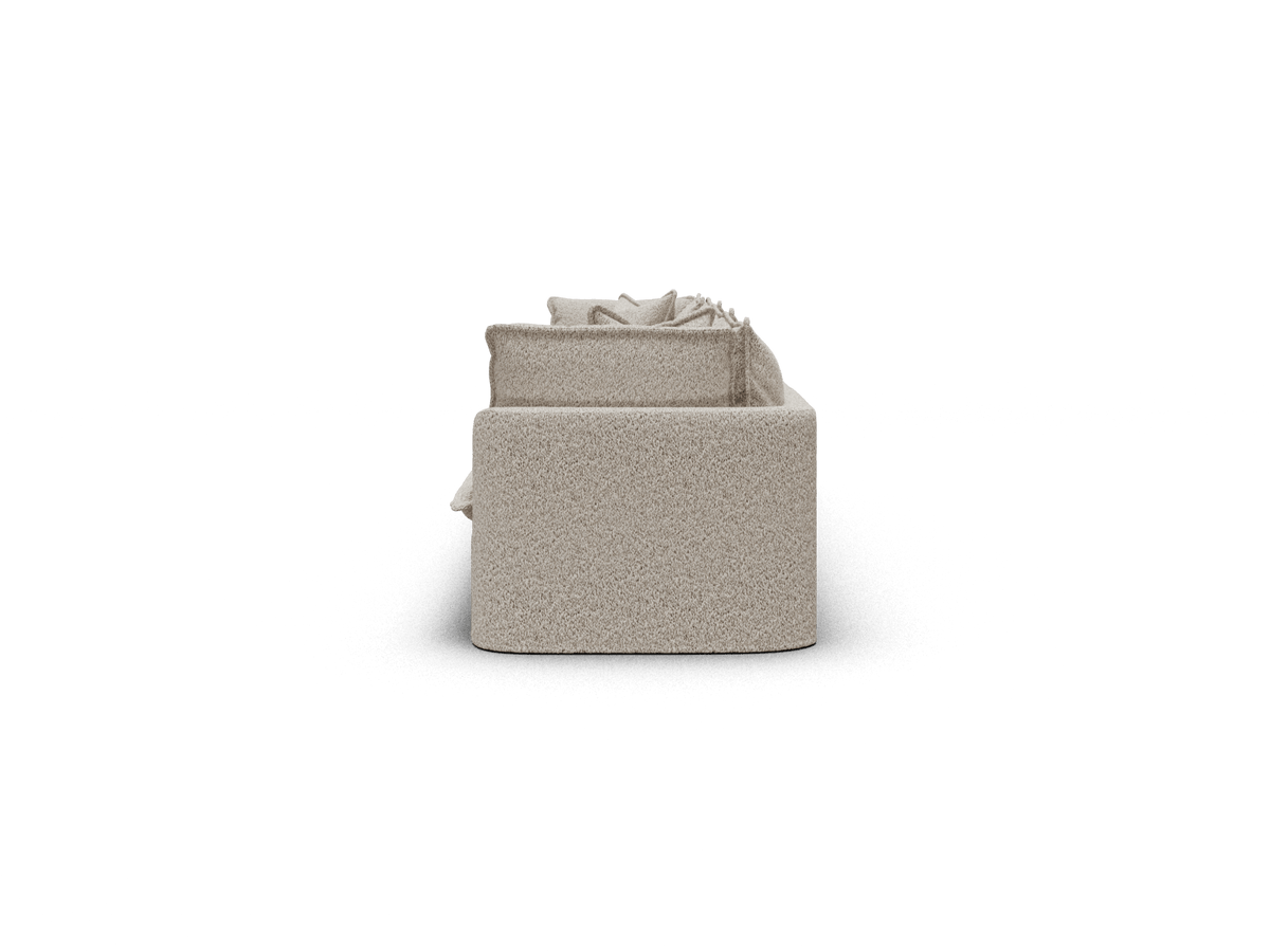 Tamarama Modular Sofa - 4 Sections / Regular / Aussie Latte (Luxe)
