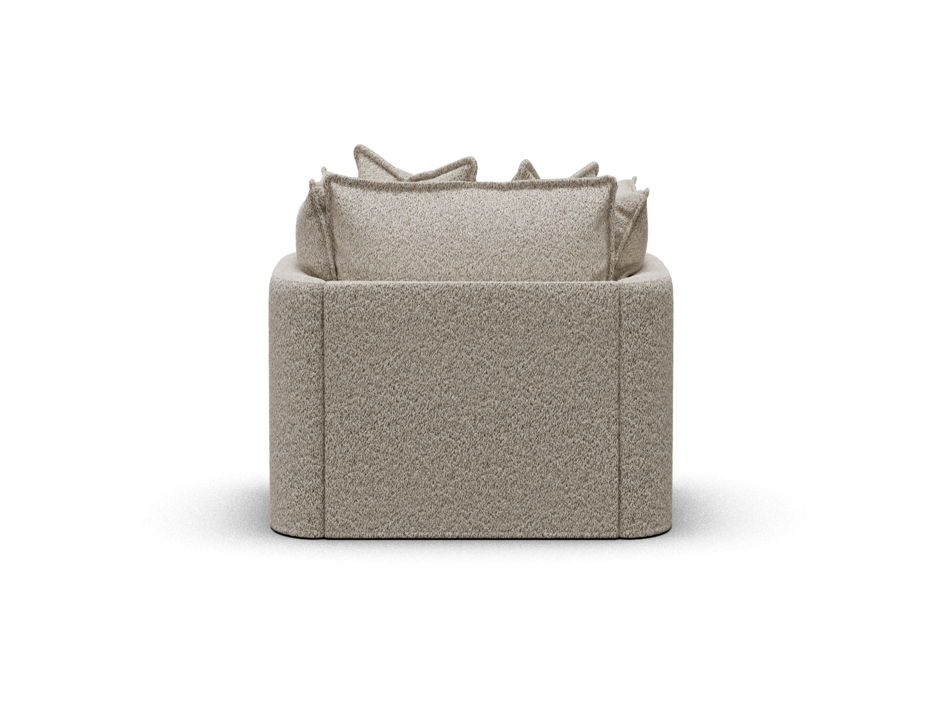 Tamarama Modular Armchair - Regular / Aussie Latte (Luxe)
