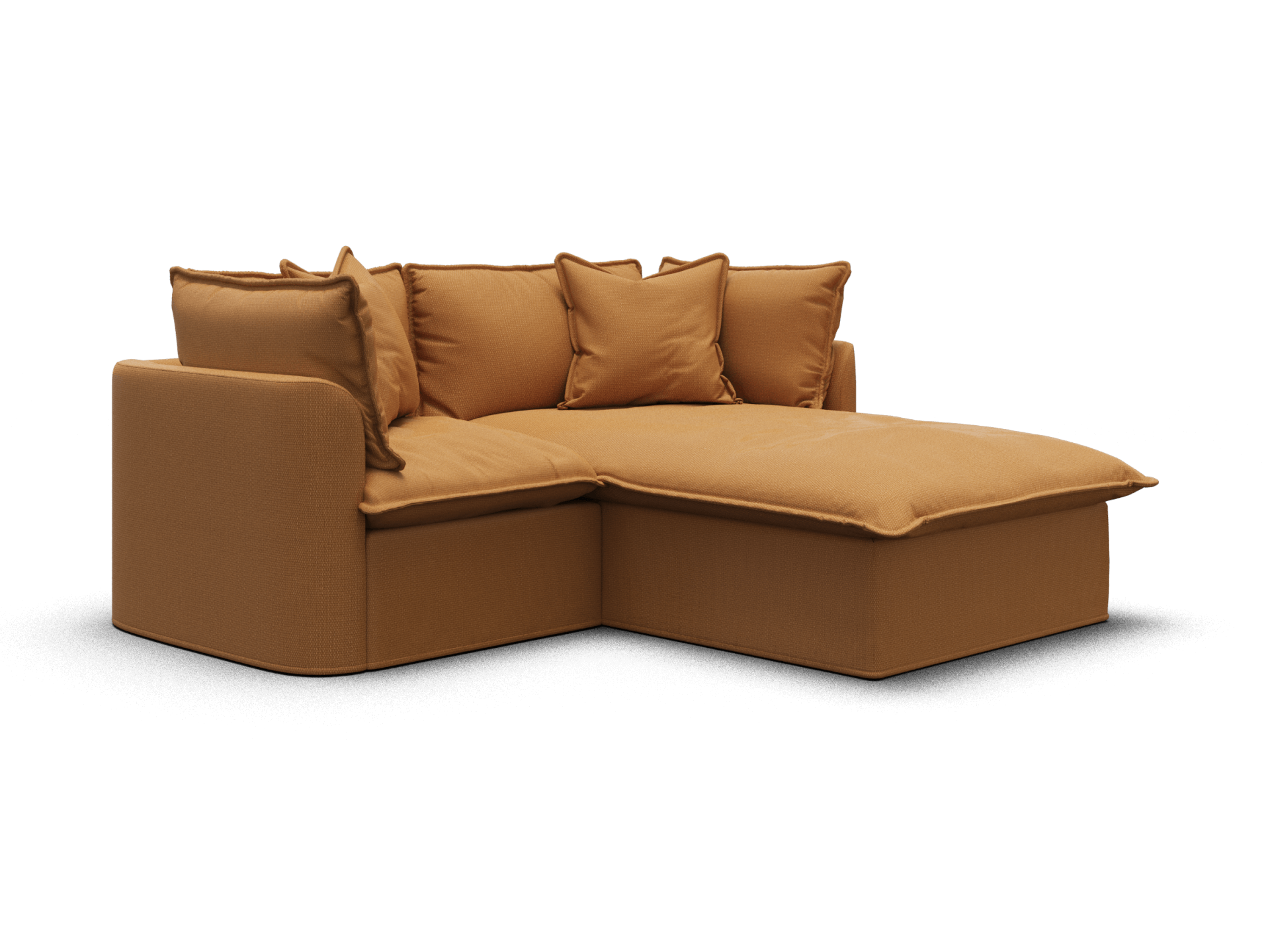 Tamarama Modular Sofa - Regular / 2 Sections / Bronzed Aussie