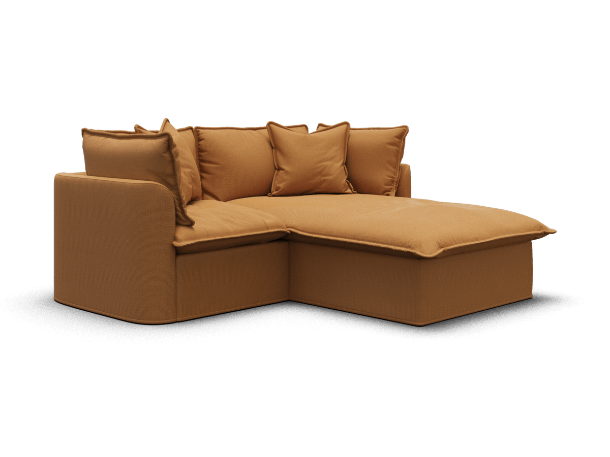 Tamarama Modular Sofa - 2 Sections / Extra Wide / Bronzed Aussie