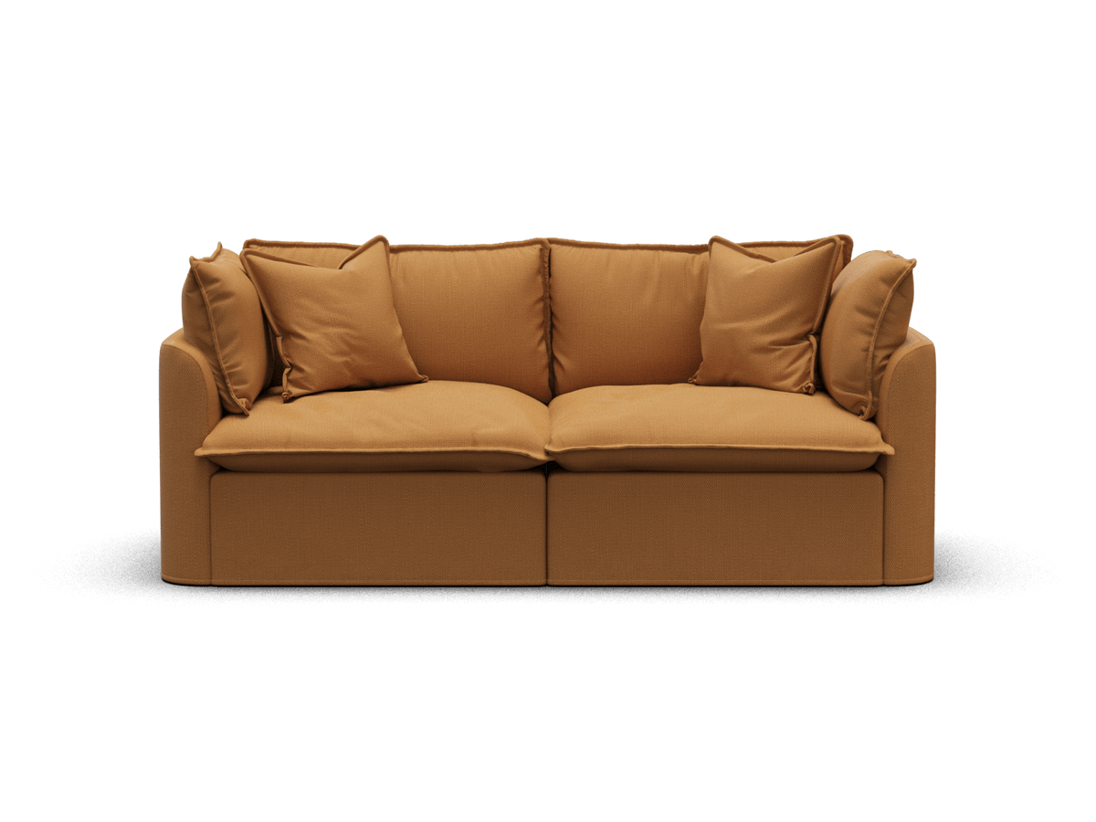 Tamarama Modular Sofa - 2 Sections / Extra Wide / Bronzed Aussie