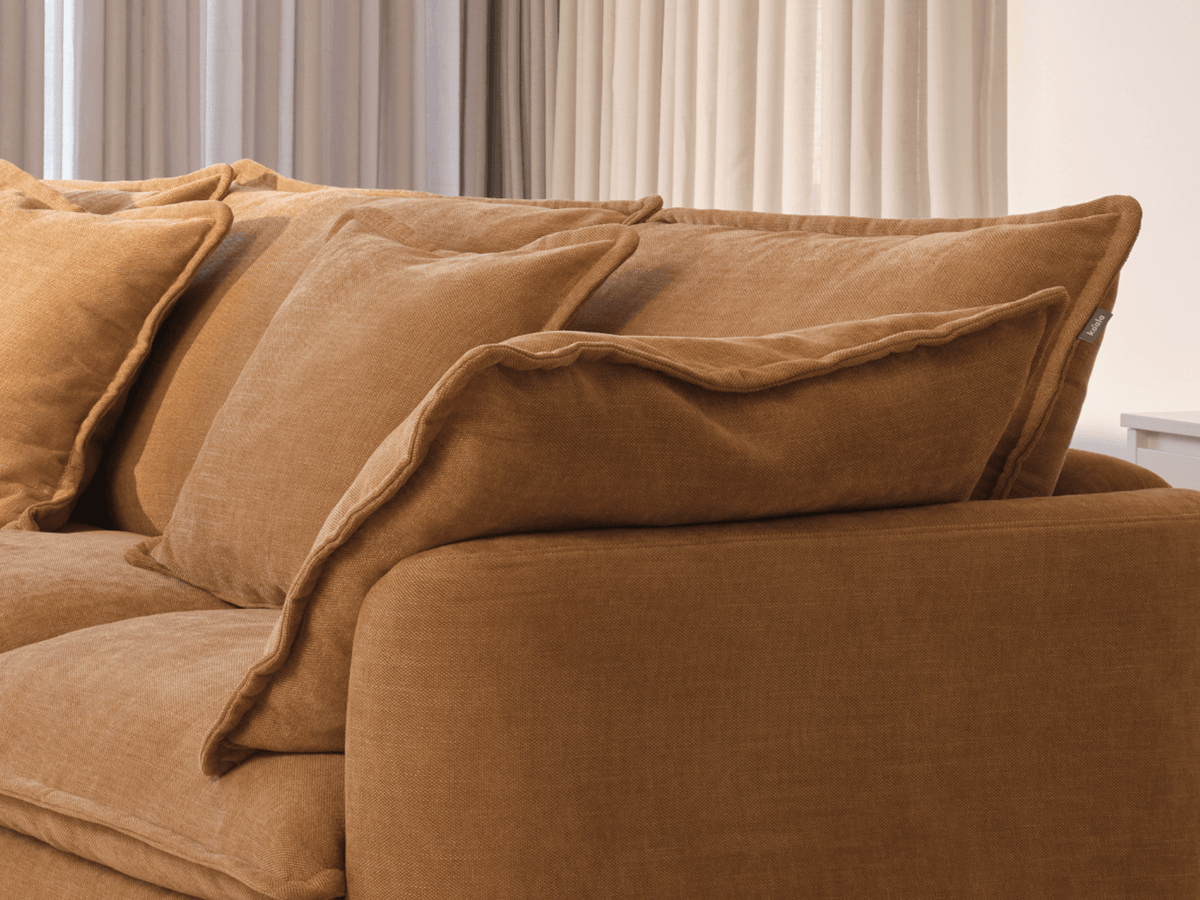 Tamarama Modular Sofa - 2 Sections / Extra Wide / Bronzed Aussie