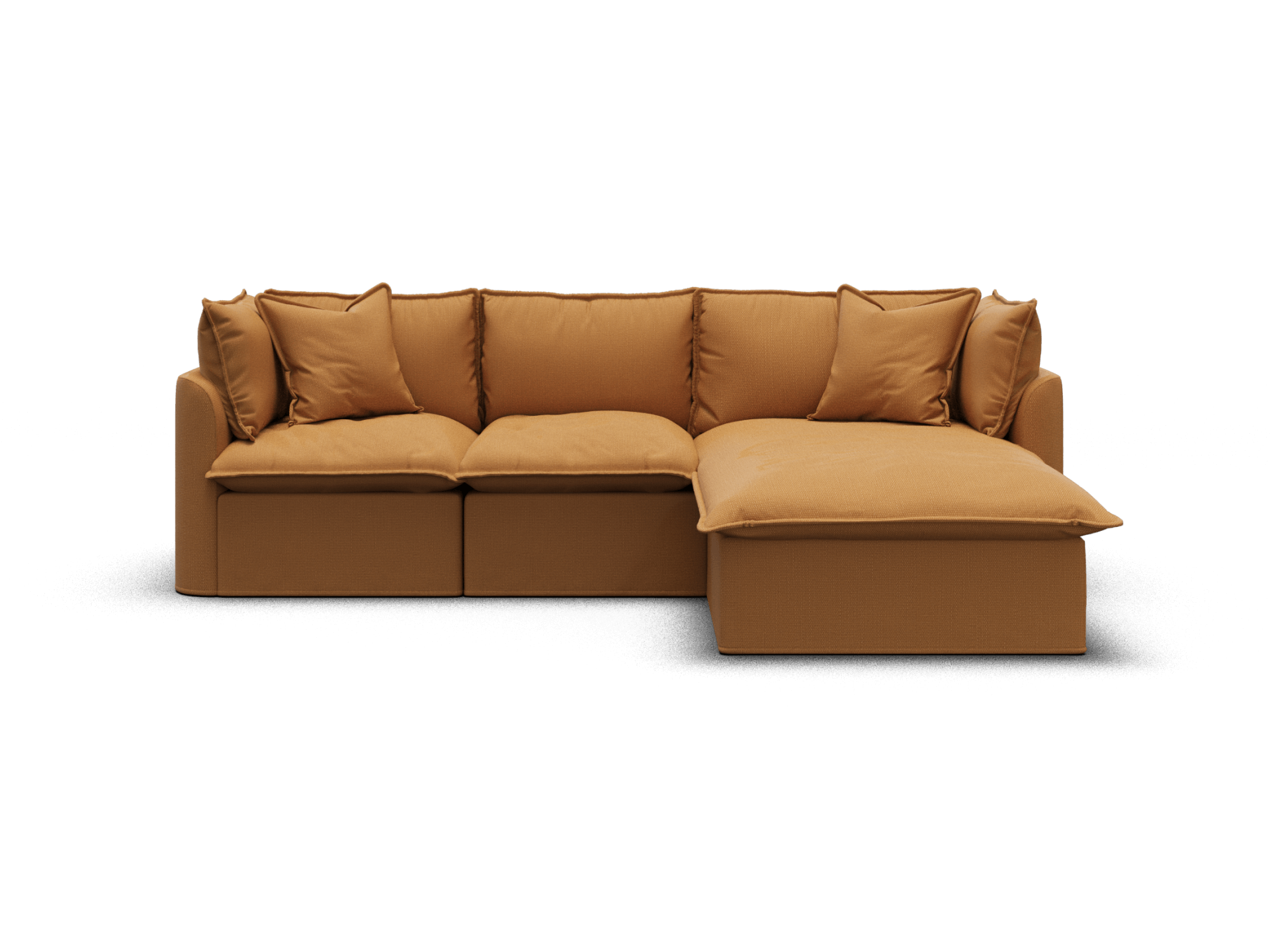 Tamarama Modular Sofa - Regular / 3 Sections / Bronzed Aussie