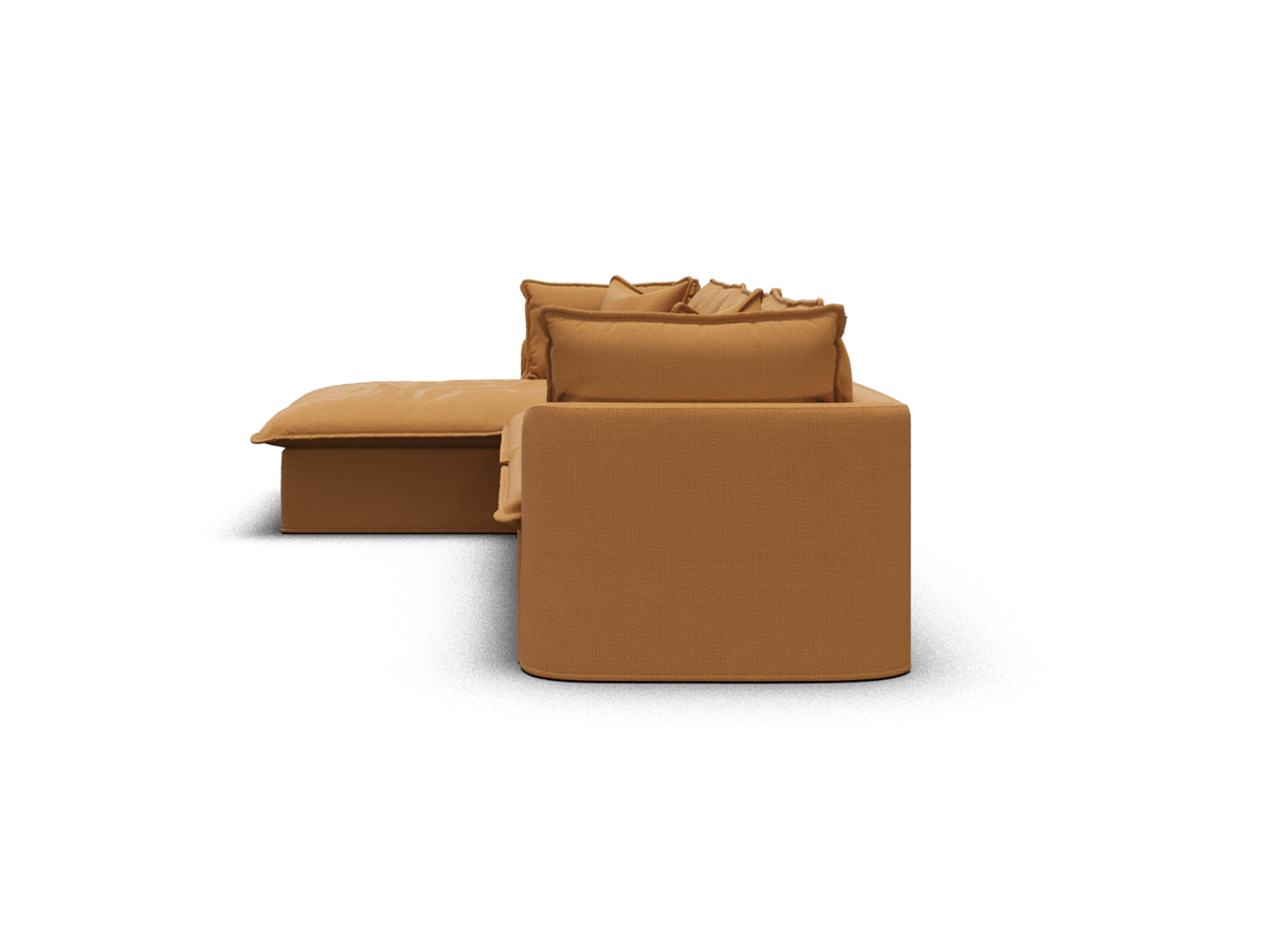 Tamarama Modular Sofa - 3 Sections / Extra Wide / Bronzed Aussie
