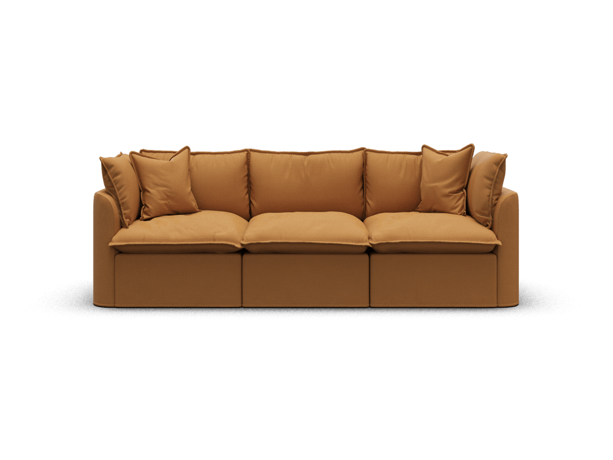 Tamarama Modular Sofa - 3 Sections / Regular / Bronzed Aussie