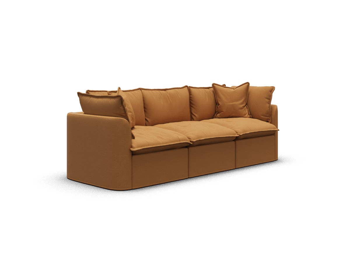 Tamarama Modular Sofa - 3 Sections / Regular / Bronzed Aussie