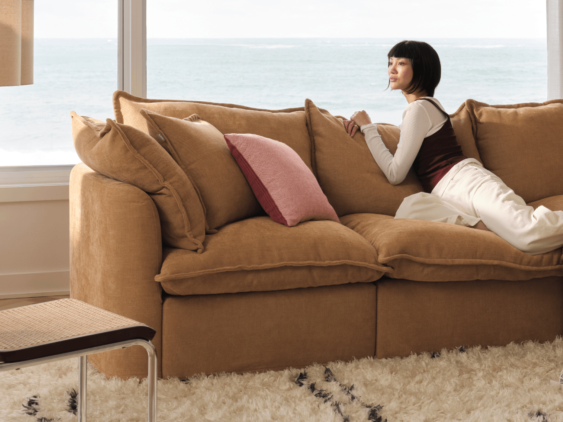 Tamarama Modular Sofa - 4 Sections / Regular / Bronzed Aussie