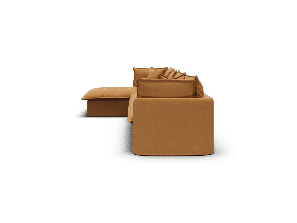Tamarama Modular Sofa - 4 Sections / Extra Wide / Bronzed Aussie