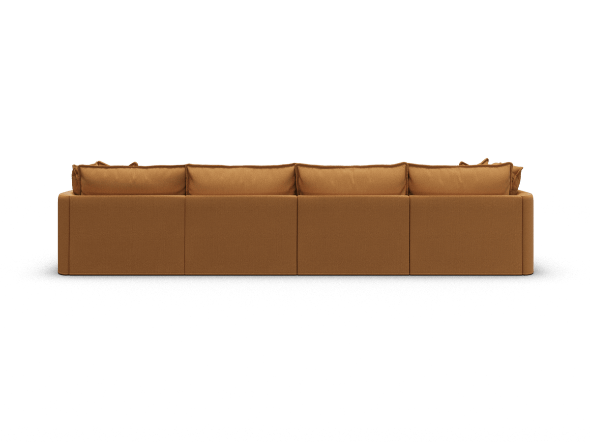 Tamarama Modular Sofa - 4 Sections / Extra Wide / Bronzed Aussie
