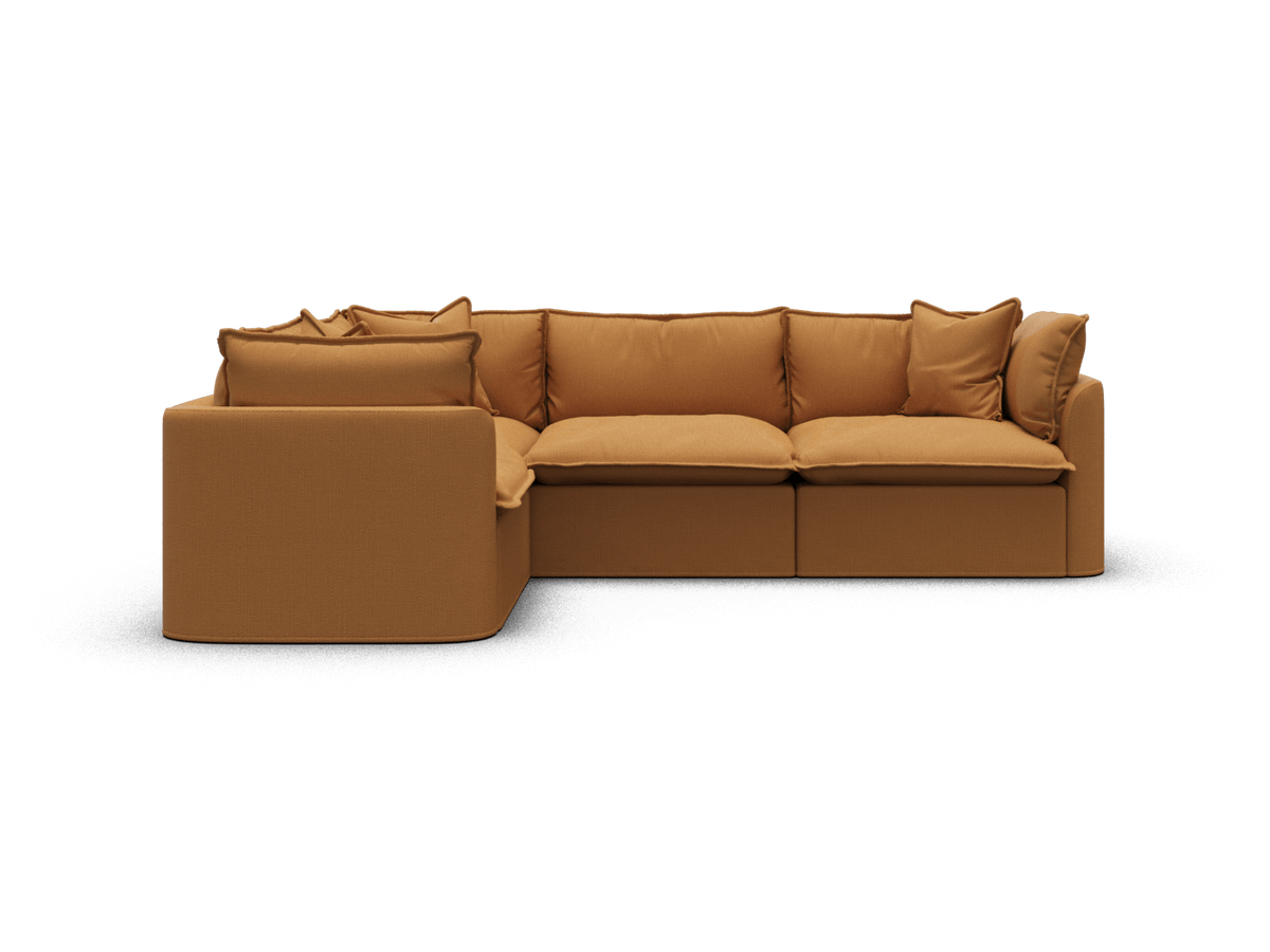 Tamarama Modular Sofa - 4 Sections / Extra Wide / Bronzed Aussie