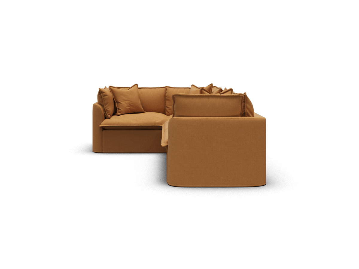 Tamarama Modular Sofa - 4 Sections / Extra Wide / Bronzed Aussie
