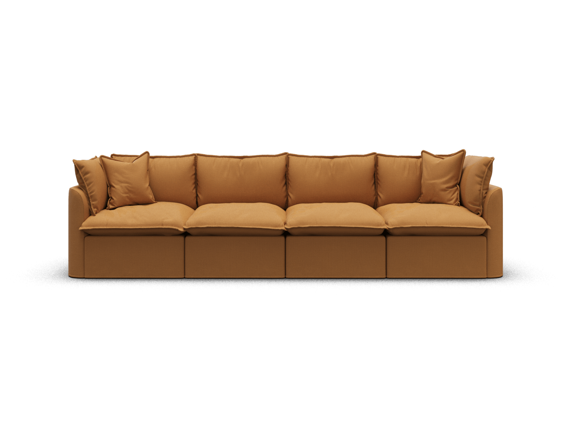Tamarama Modular Sofa - 4 Sections / Regular / Bronzed Aussie
