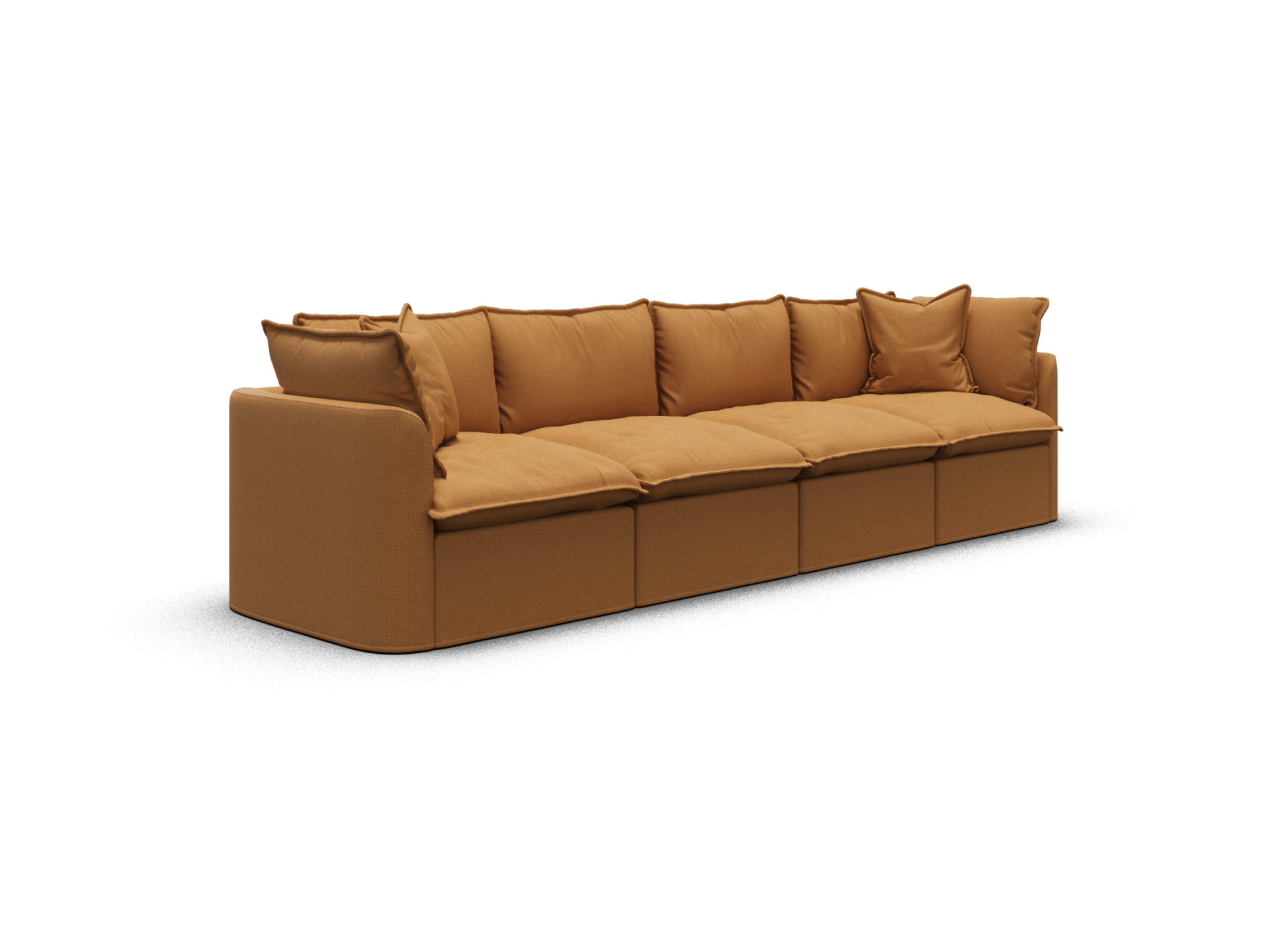 Tamarama Modular Sofa - 4 Sections / Regular / Bronzed Aussie