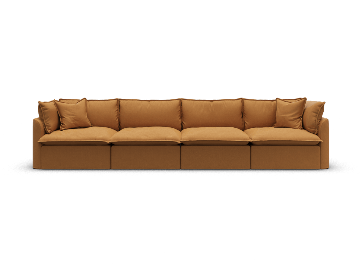 Tamarama Modular Sofa - 4 Sections / Extra Wide / Bronzed Aussie