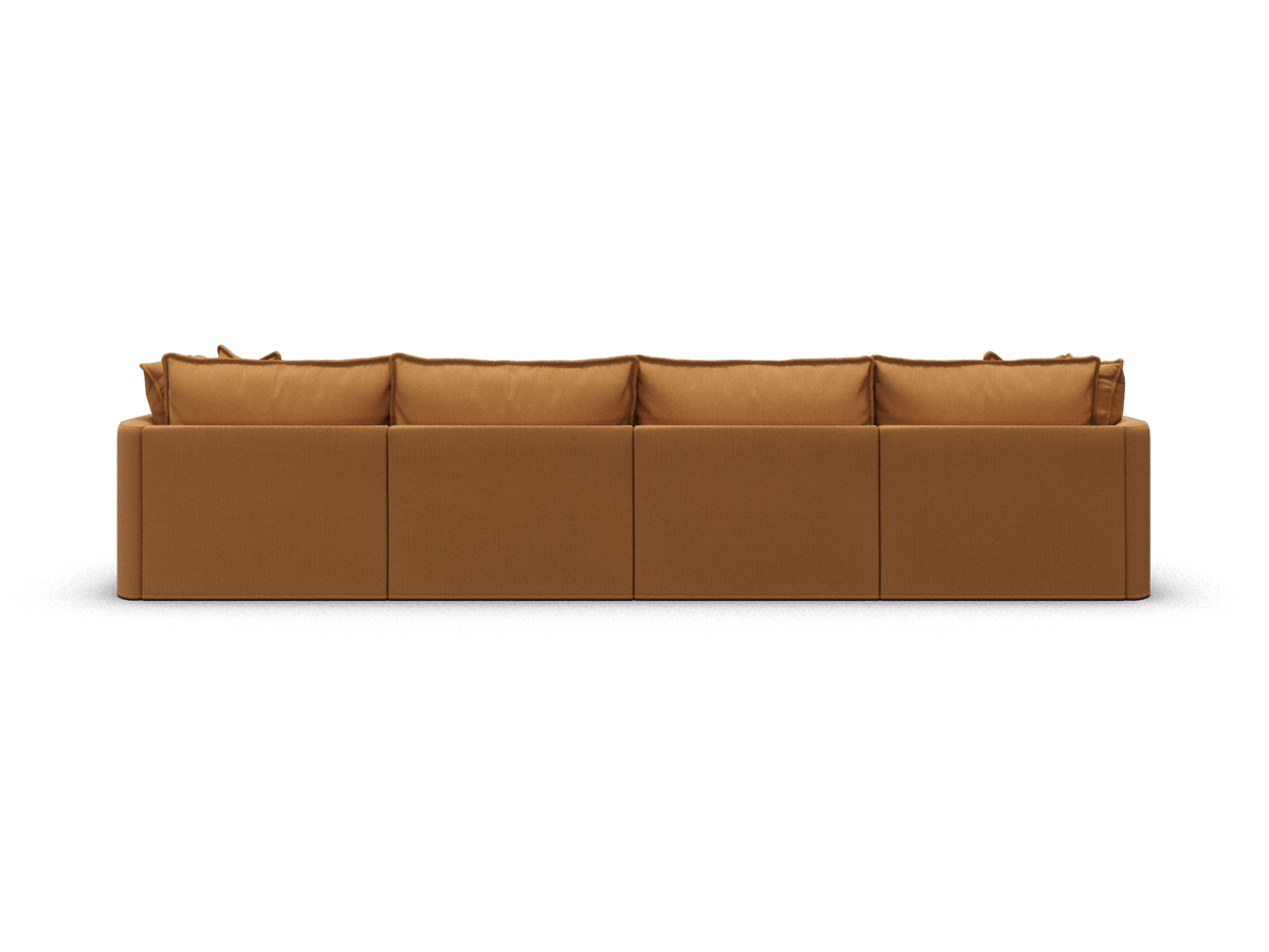 Tamarama Modular Sofa - 4 Sections / Extra Wide / Bronzed Aussie