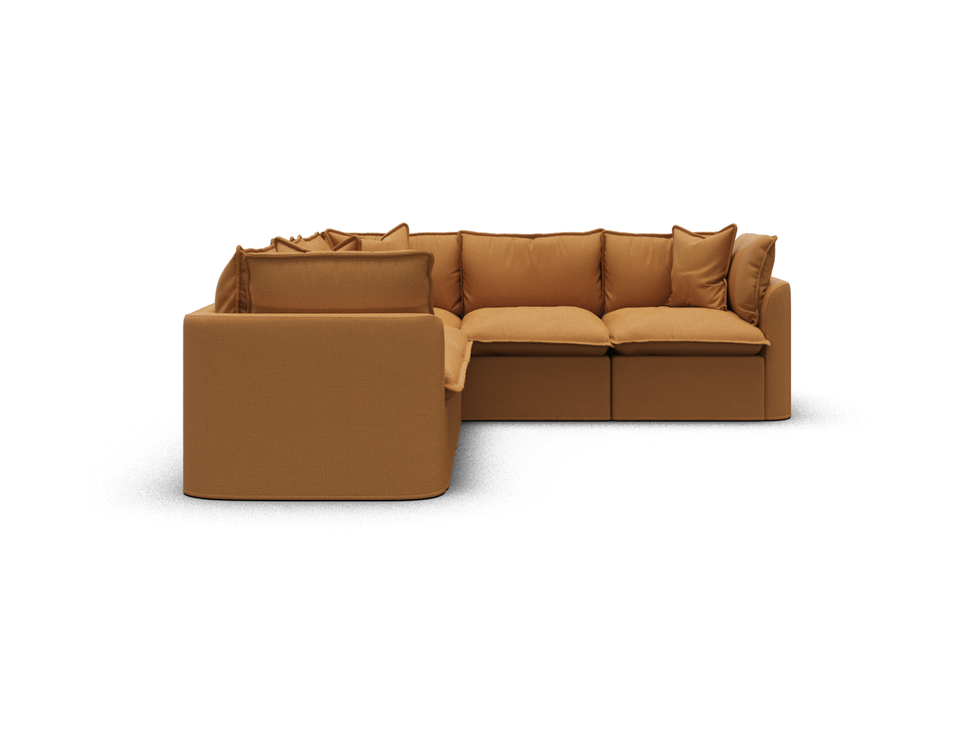 Tamarama Modular Sofa - 5 Sections / Regular / Bronzed Aussie