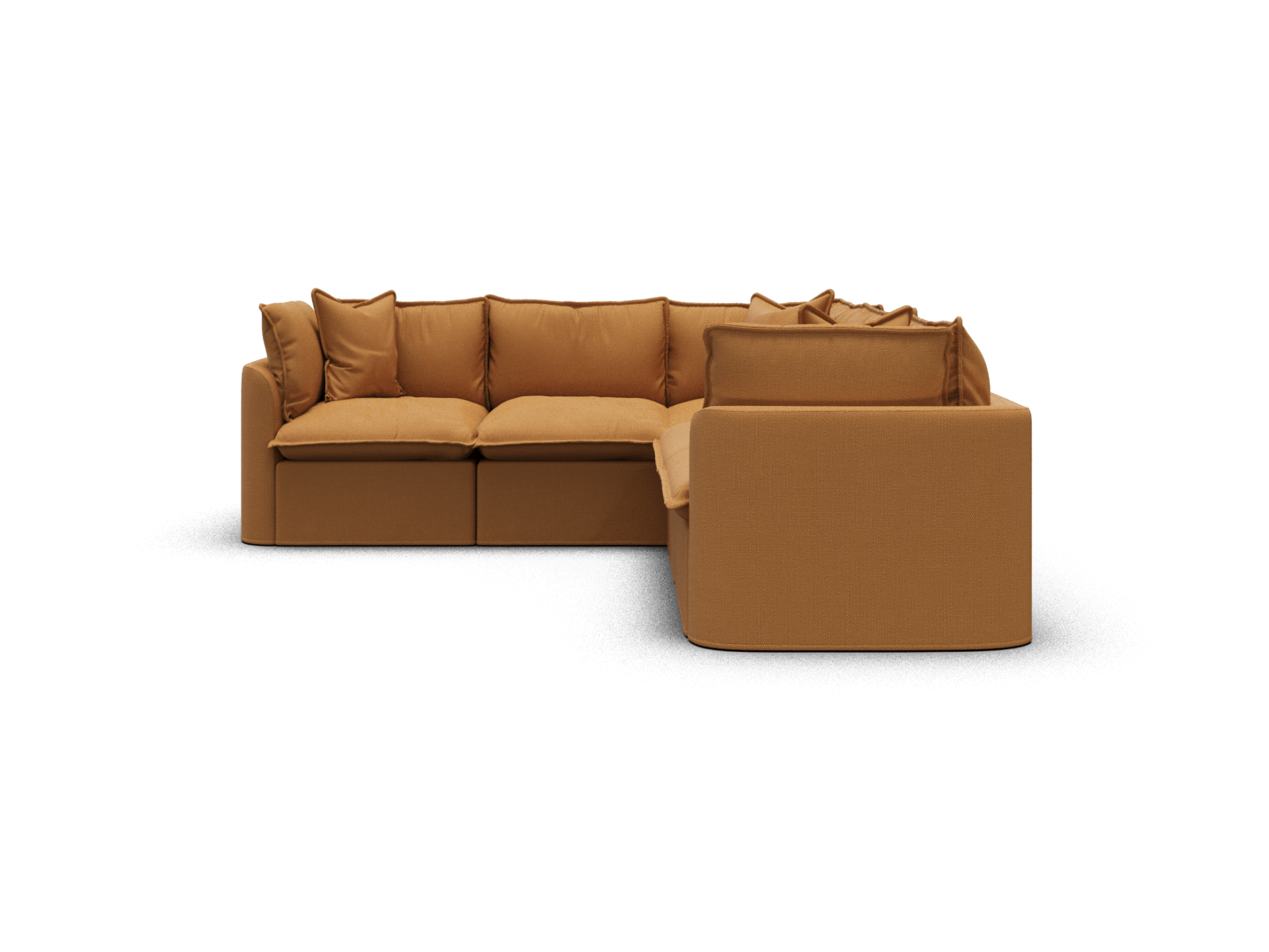 Tamarama Modular Sofa - 5 Sections / Regular / Bronzed Aussie