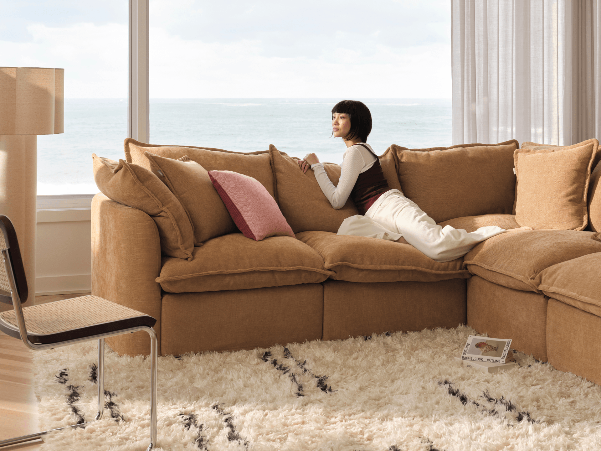 Tamarama Modular Sofa - Regular / 6 Sections / Bronzed Aussie