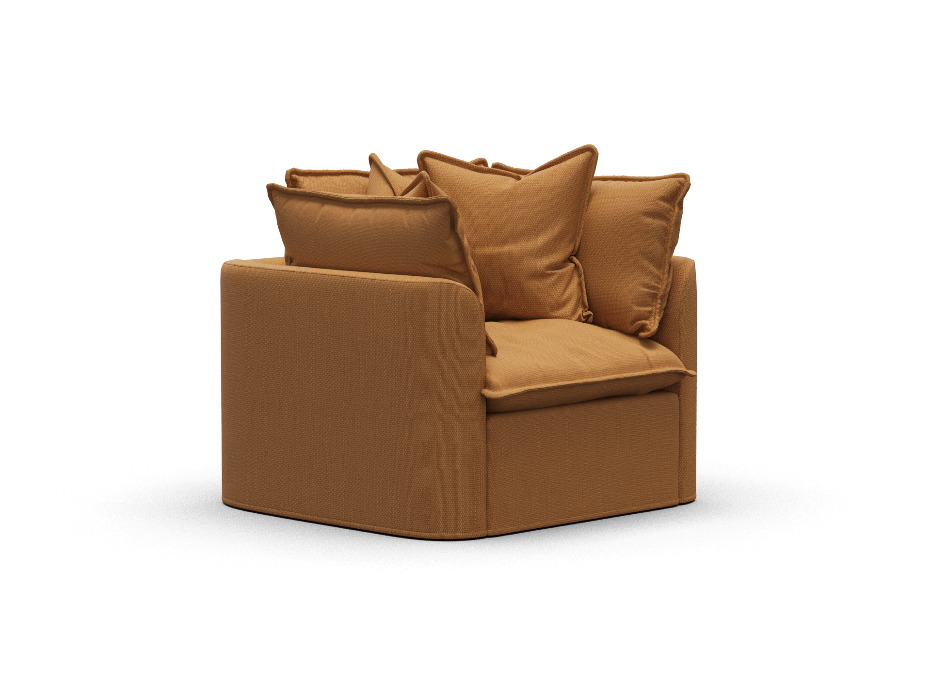 Tamarama Modular Armchair - Regular / Bronzed Aussie