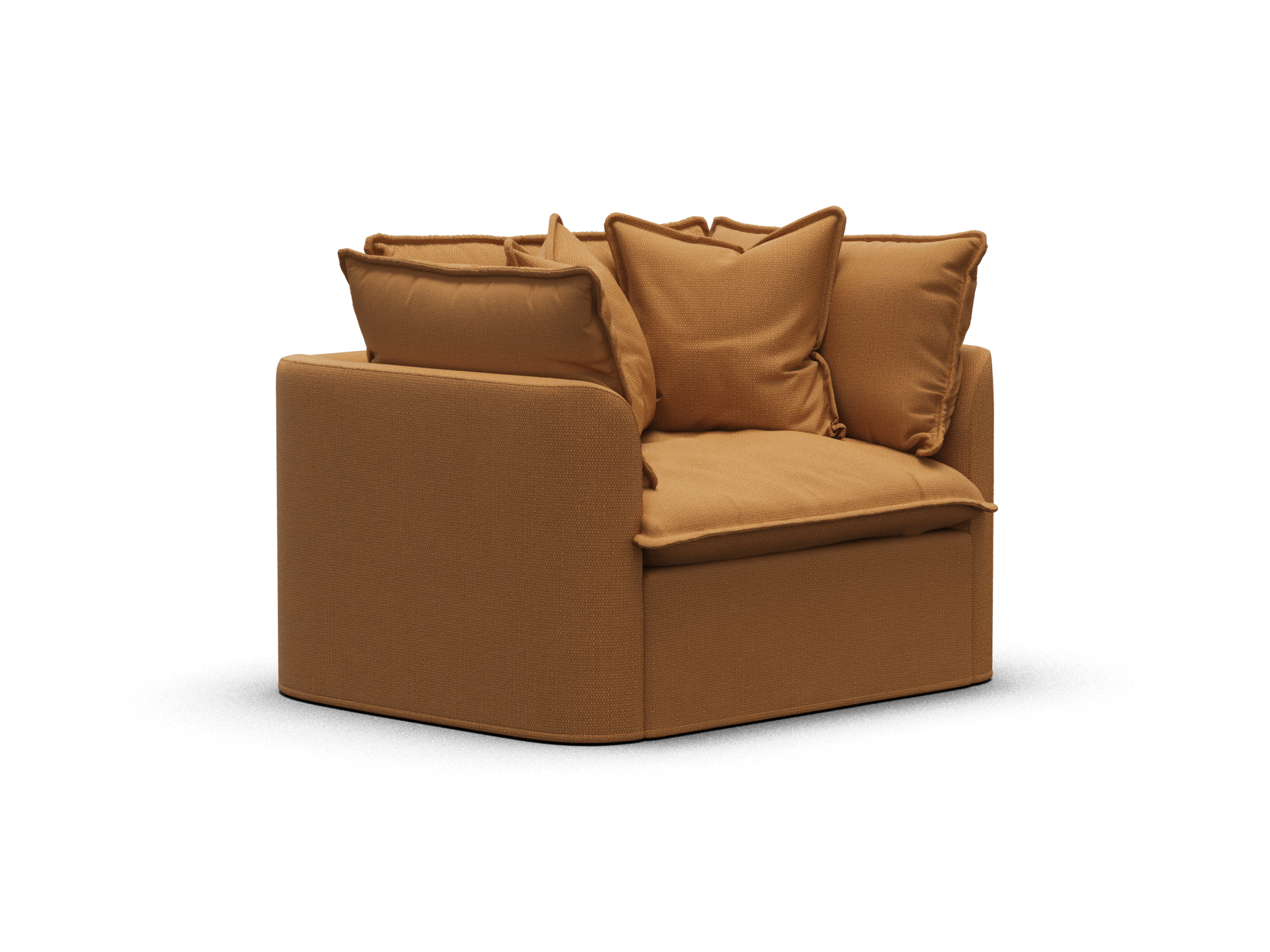 Tamarama Modular Armchair - Extra Wide / Bronzed Aussie
