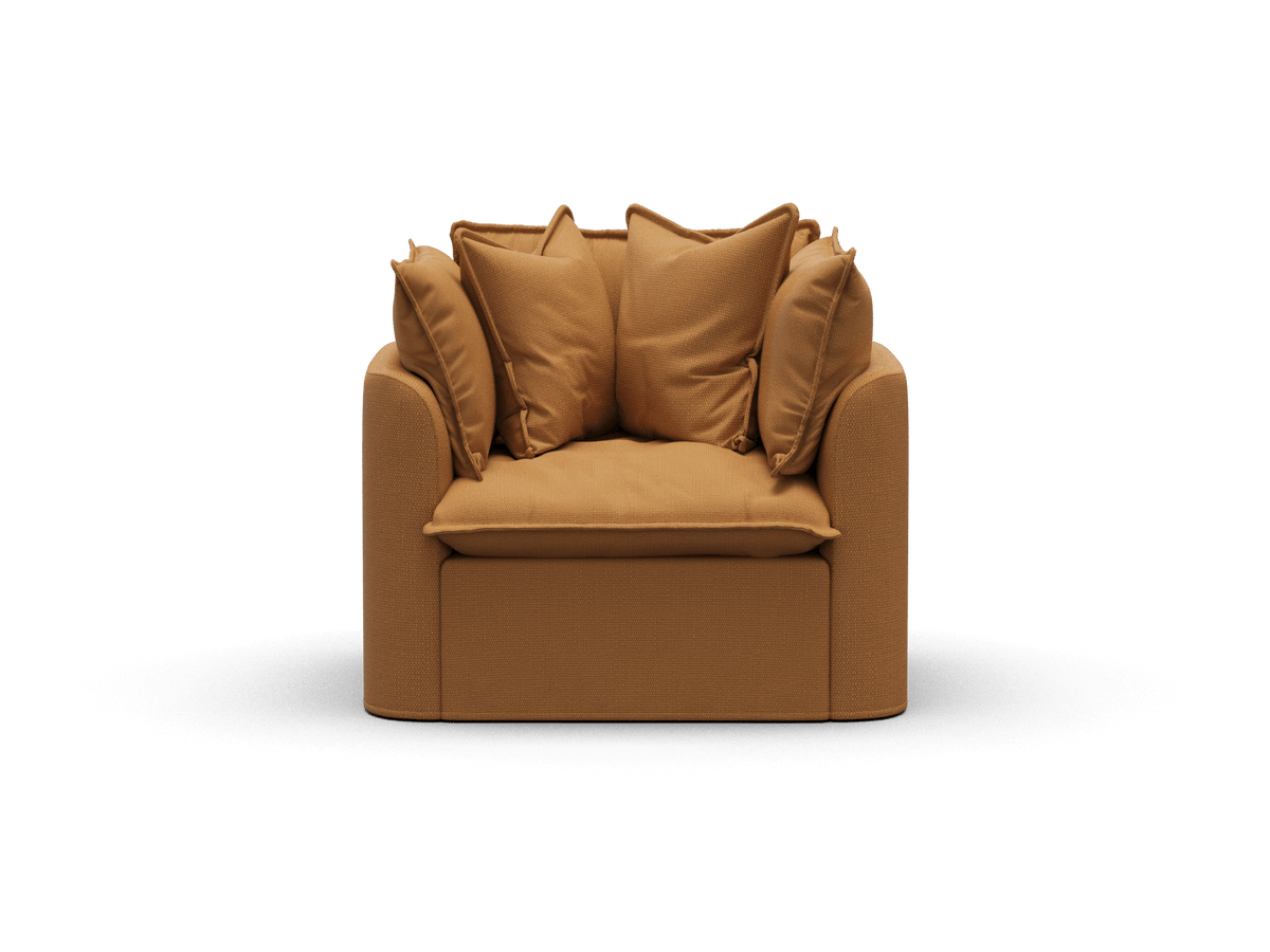 Tamarama Modular Armchair Cover - Regular / Bronzed Aussie
