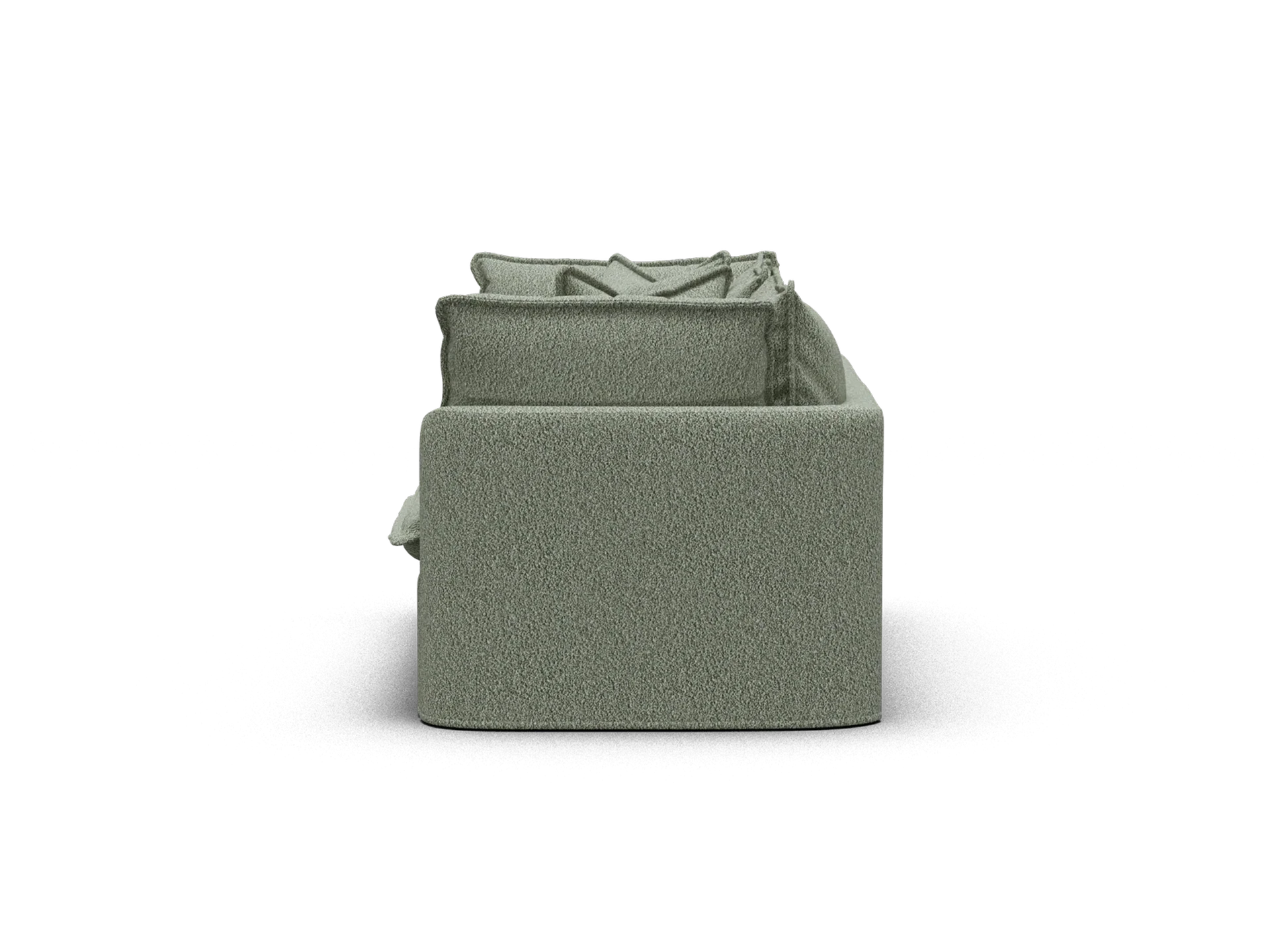 Tamarama Modular Sofa - 2 Sections / Regular / Frosty Grass (Luxe)
