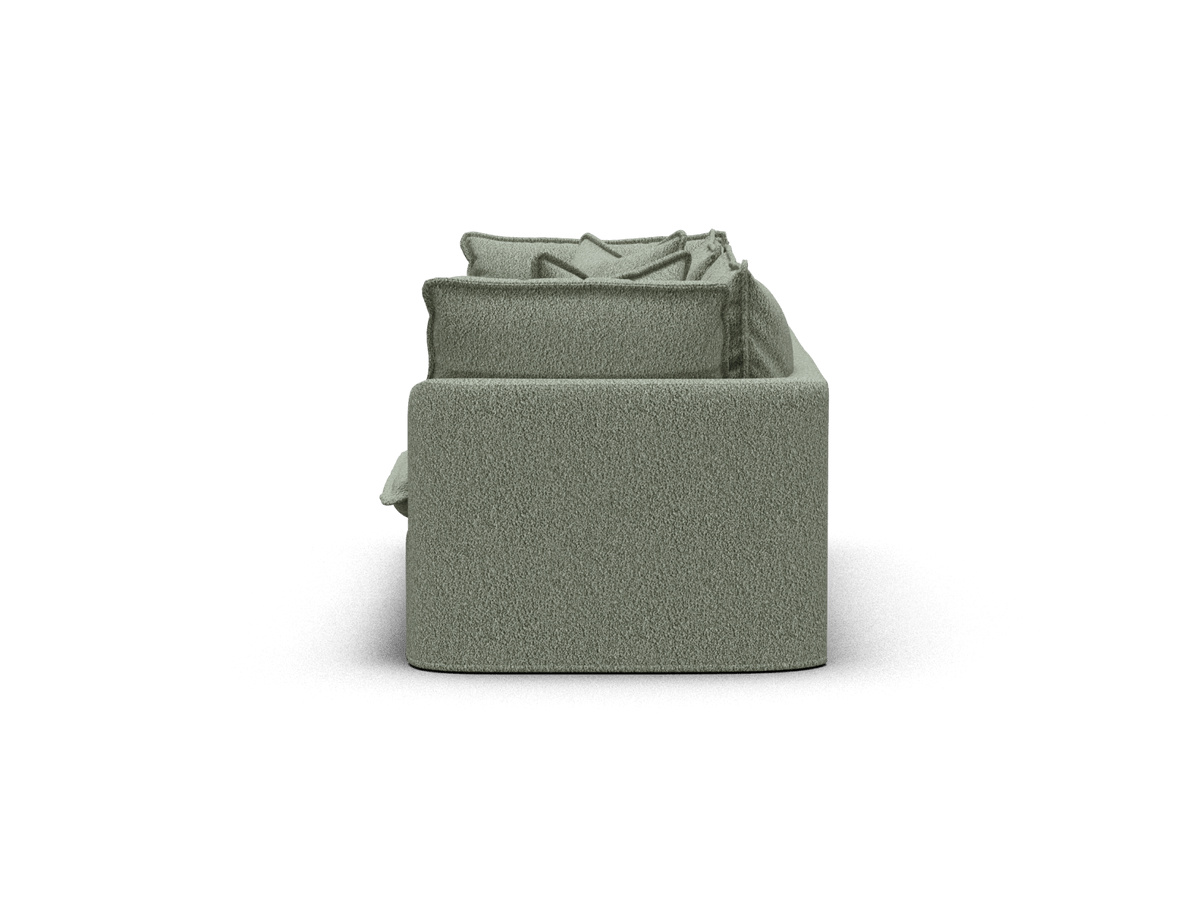 Tamarama Modular Sofa - 2 Sections / Extra Wide / Frosty Grass (Luxe)
