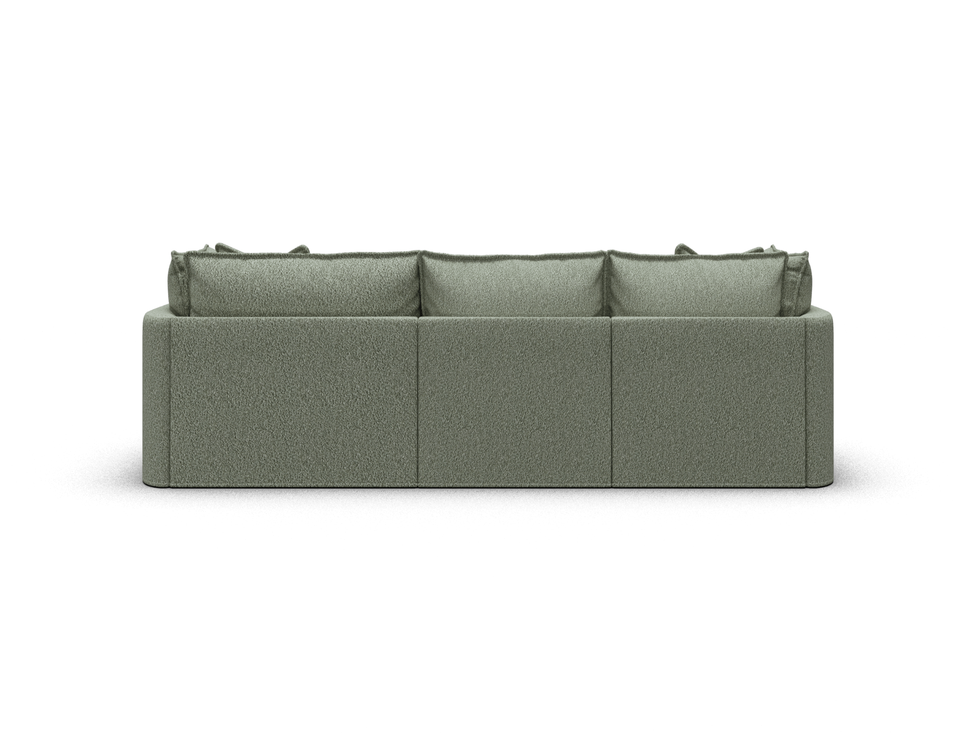Tamarama Modular Sofa - Regular / 3 Sections / Frosty Grass (Luxe)