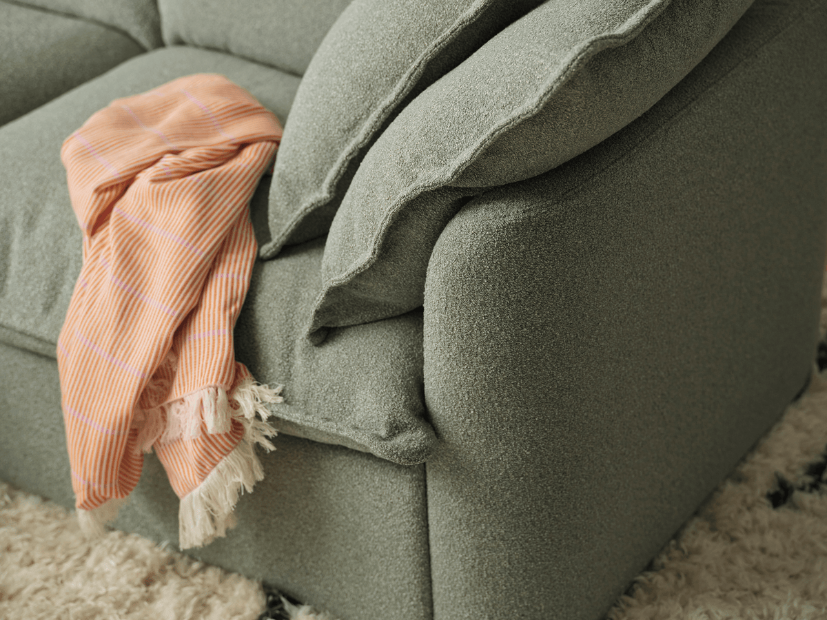 Tamarama Modular Sofa - 3 Sections / Regular / Frosty Grass (Luxe)