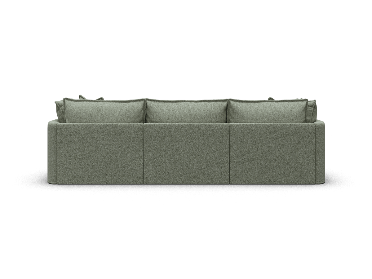 Tamarama Modular Sofa - 3 Sections / Extra Wide / Frosty Grass (Luxe)