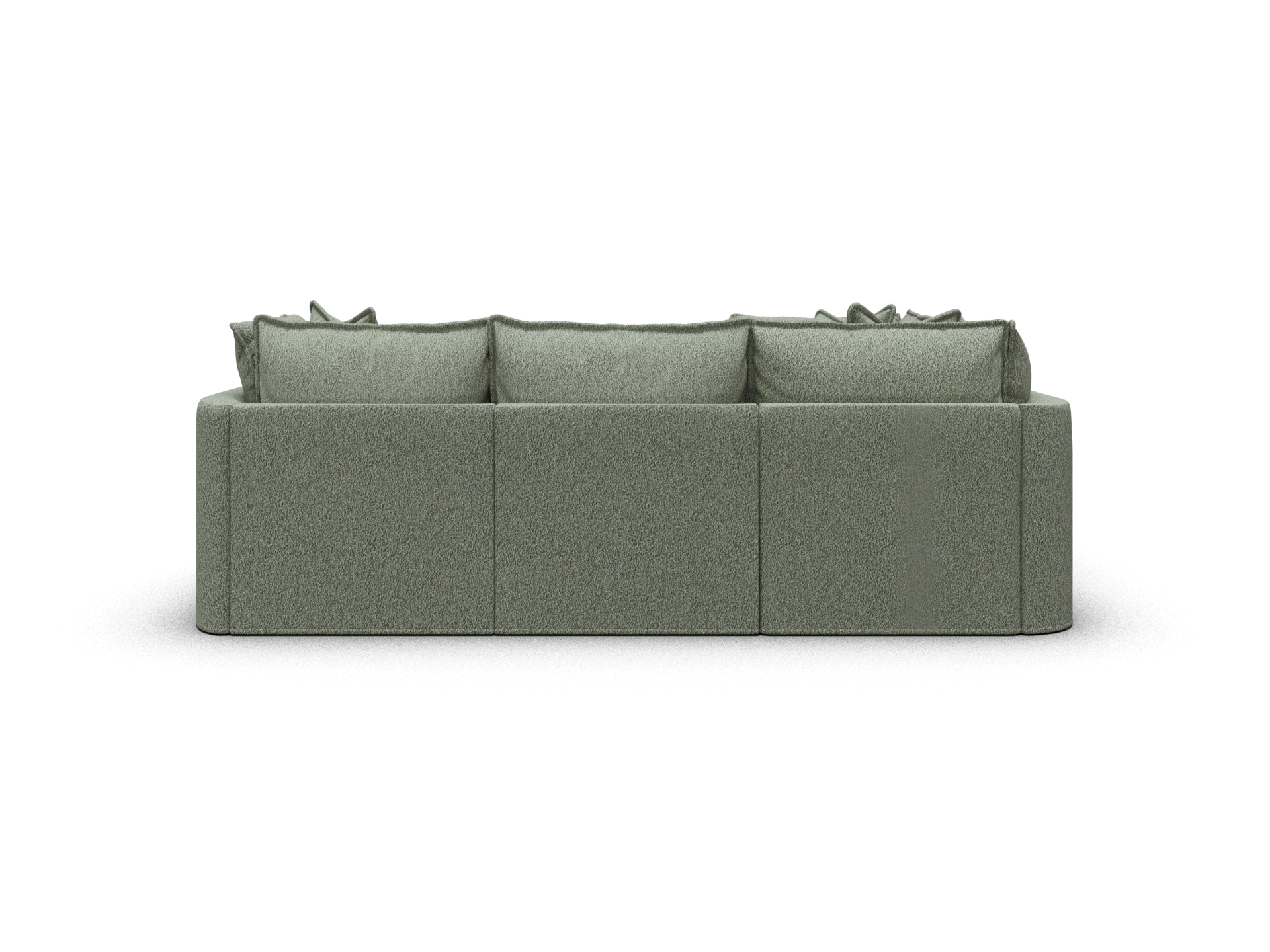 Tamarama Modular Sofa - Regular / 4 Sections / Frosty Grass (Luxe)