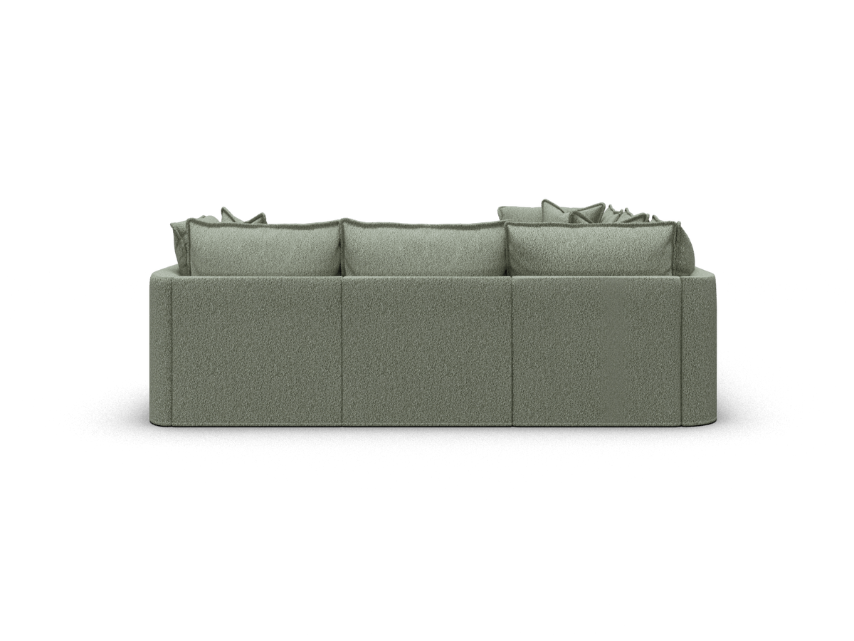 Tamarama Modular Sofa - 5 Sections / Regular / Frosty Grass (Luxe)