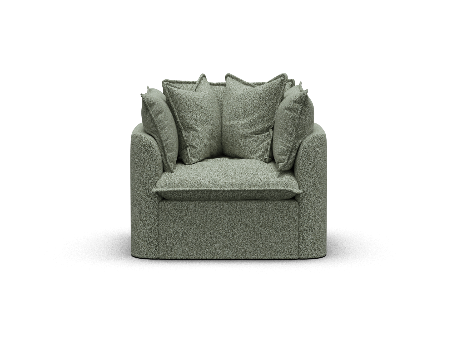 Tamarama Modular Armchair - Regular / Frosty Grass (Luxe)