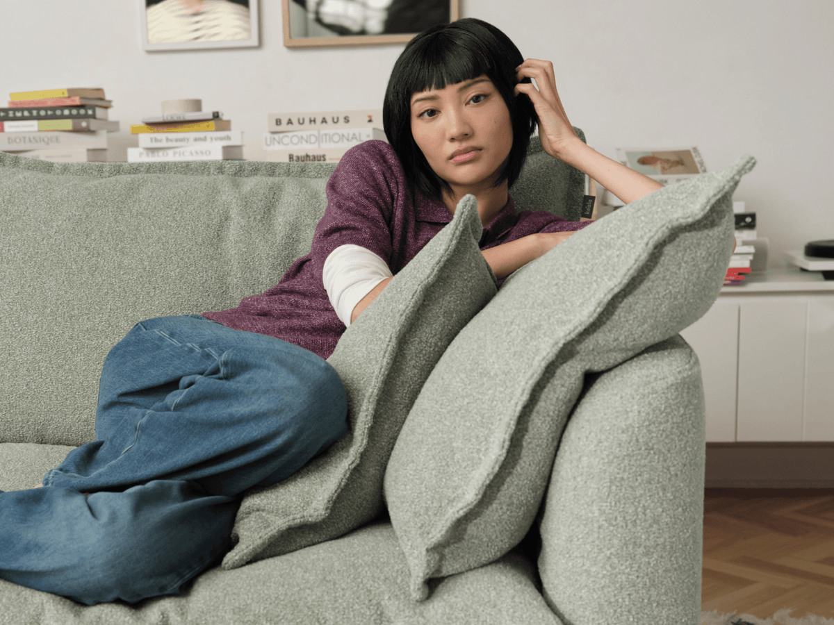 Tamarama Modular Armchair Cover - Extra Wide / Frosty Grass (Luxe)