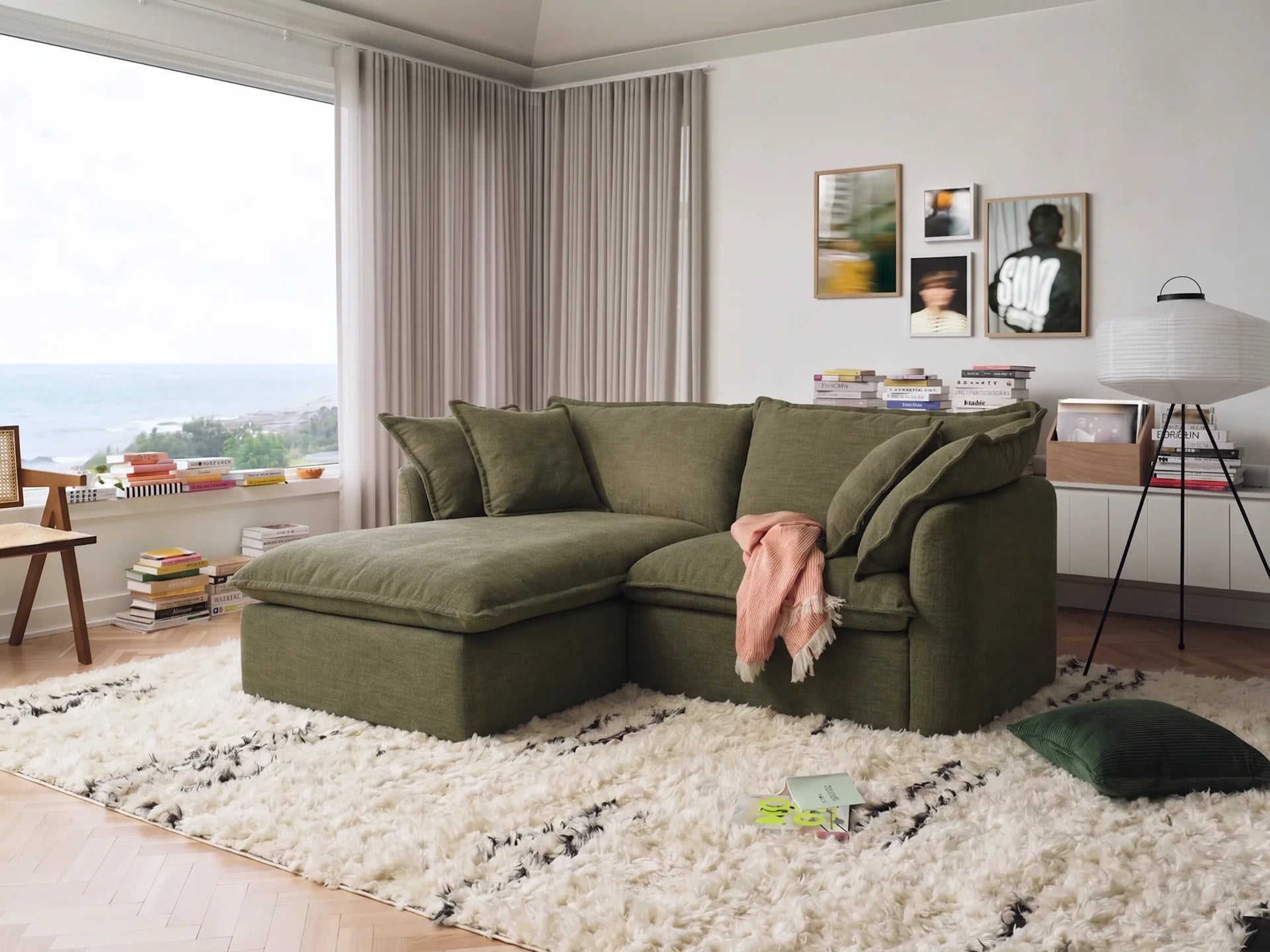 Tamarama Modular Sofa - 2 Sections / Regular / Forest Walk