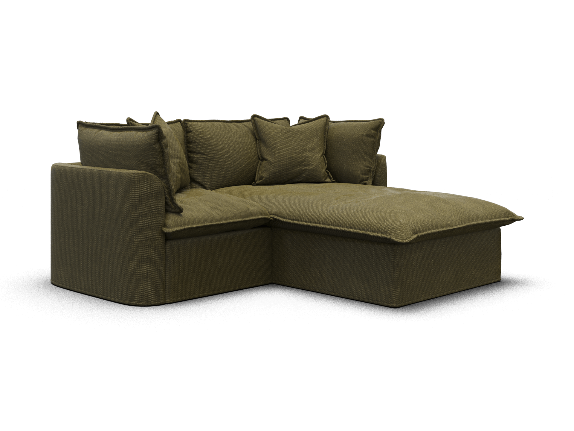 Tamarama Modular Sofa - Regular / 2 Sections / Forest Walk