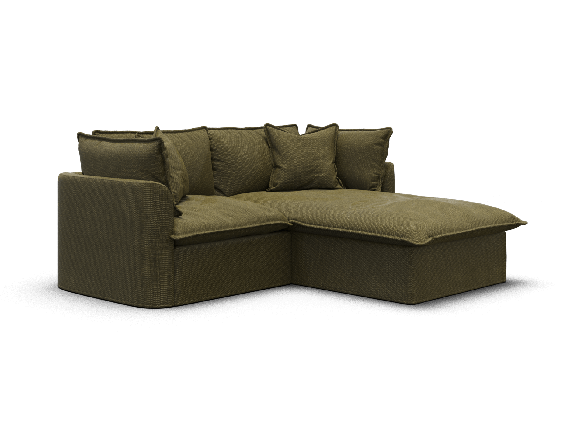 Tamarama Modular Sofa - Extra Wide / 2 Sections / Forest Walk