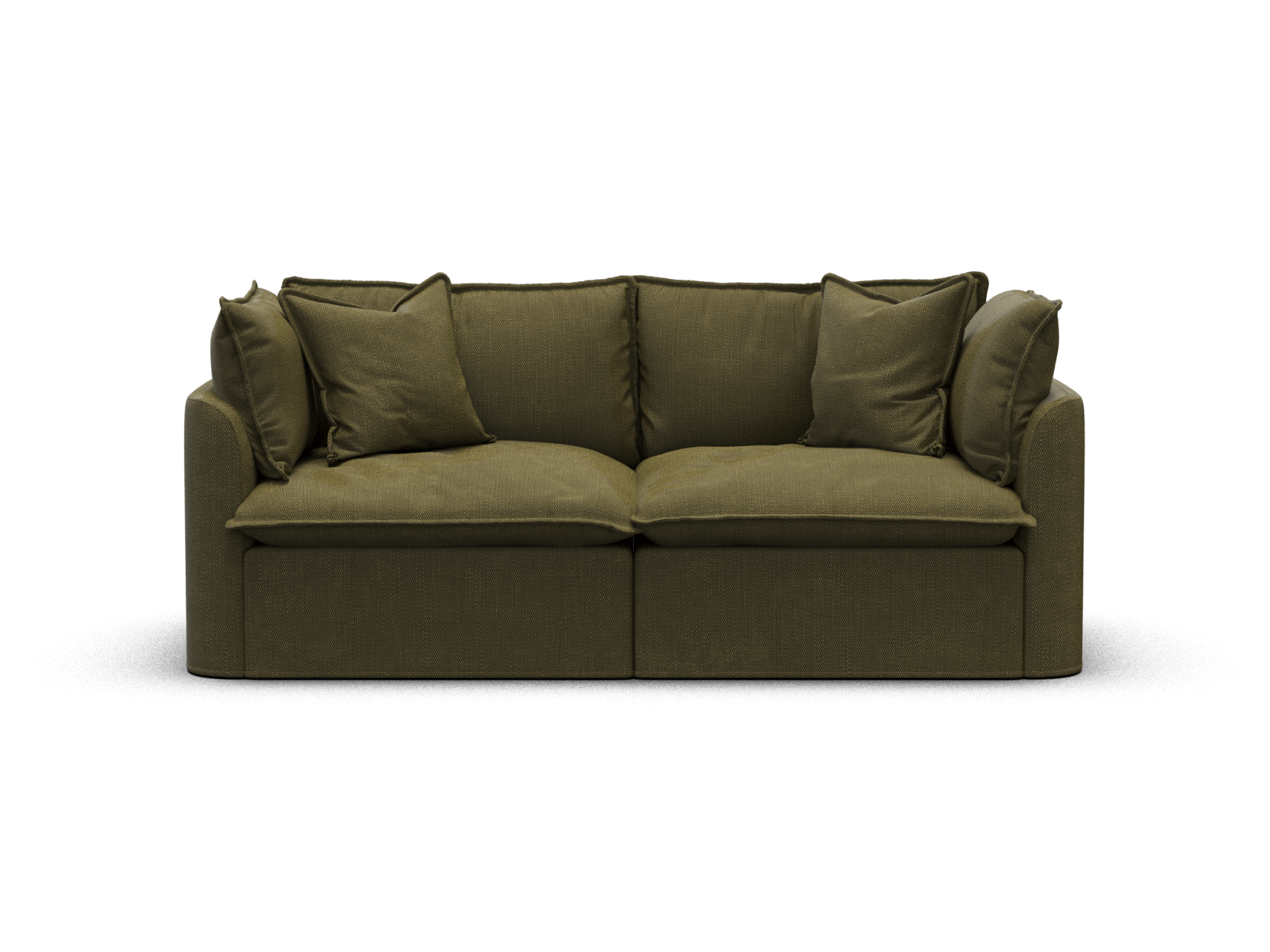 Tamarama Modular Sofa - Extra Wide / 2 Sections / Forest Walk