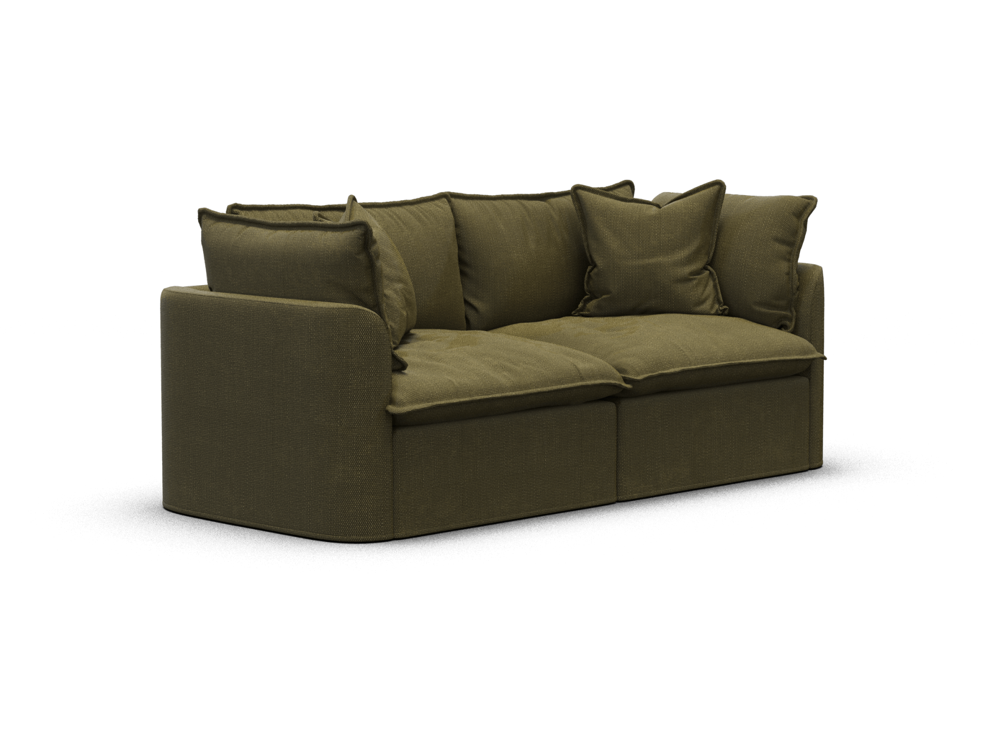 Tamarama Modular Sofa - Extra Wide / 2 Sections / Forest Walk