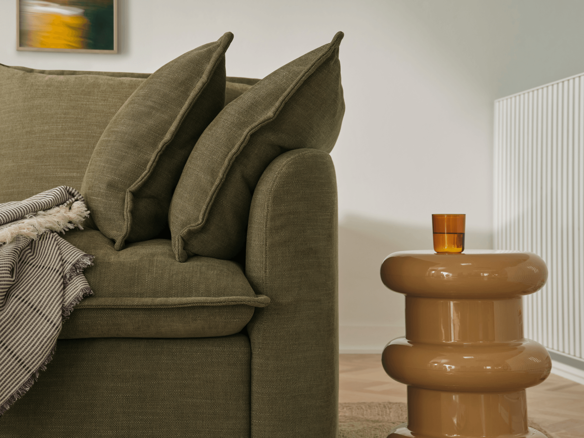 Tamarama Modular Sofa - 3 Sections / Extra Wide / Forest Walk