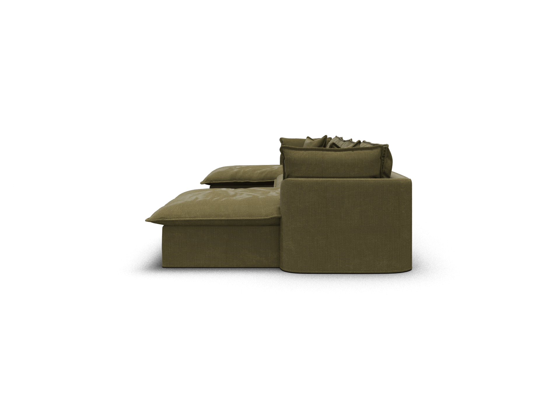 Tamarama Modular Sofa - Regular / 4 Sections with 2 Chaises / Forest Walk