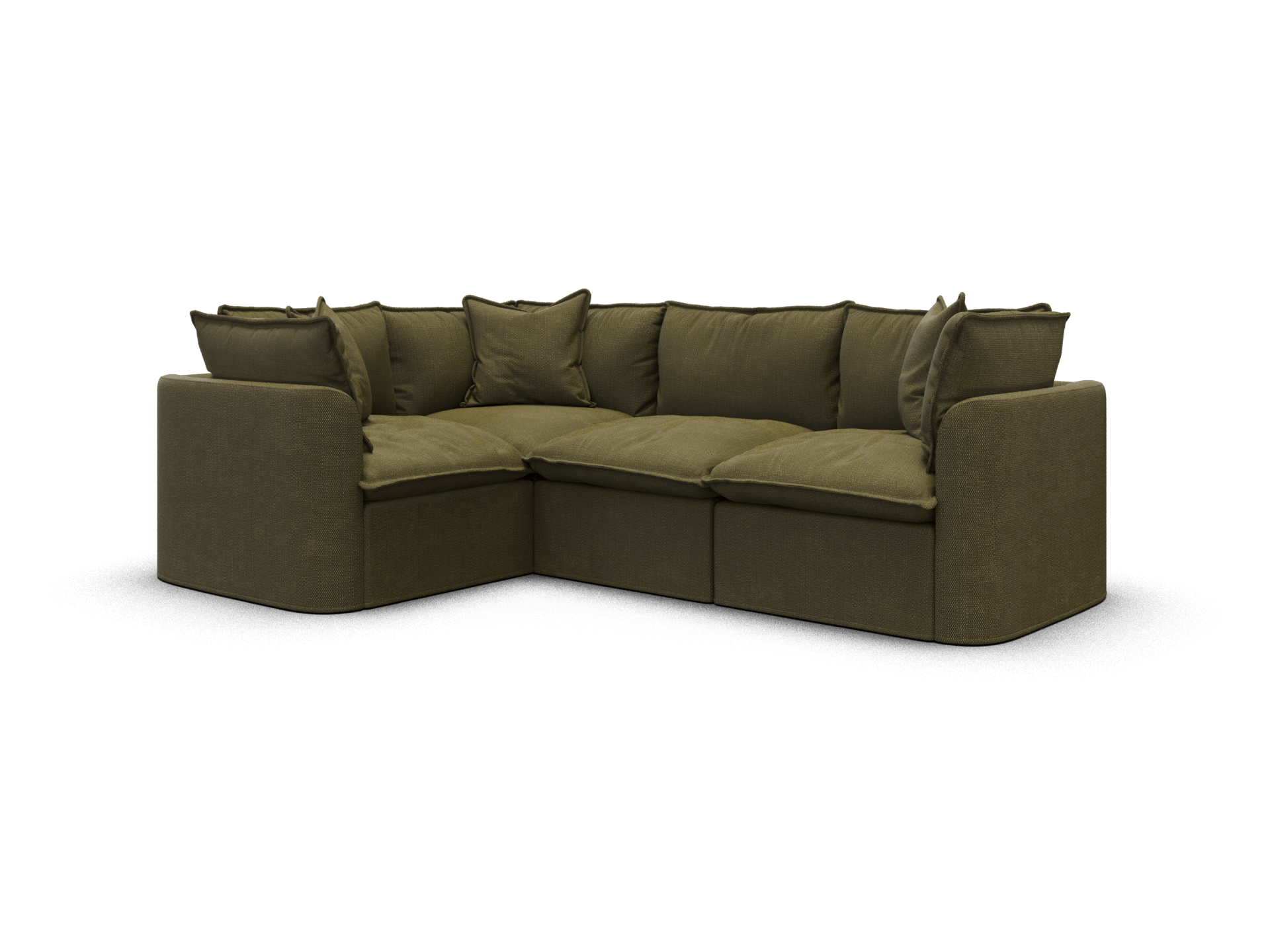 Tamarama Modular Sofa - Regular / 4 Sections / Forest Walk